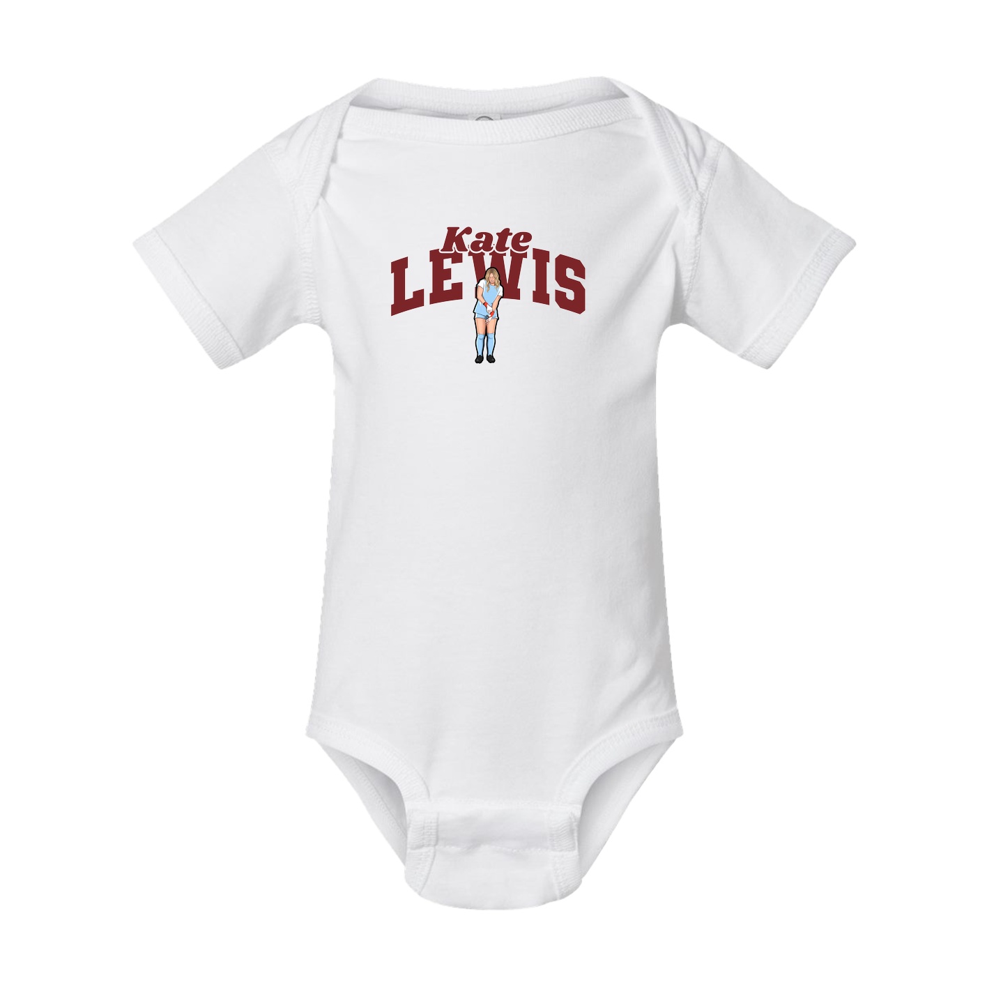 Baby Onesie — Signature Arch in White