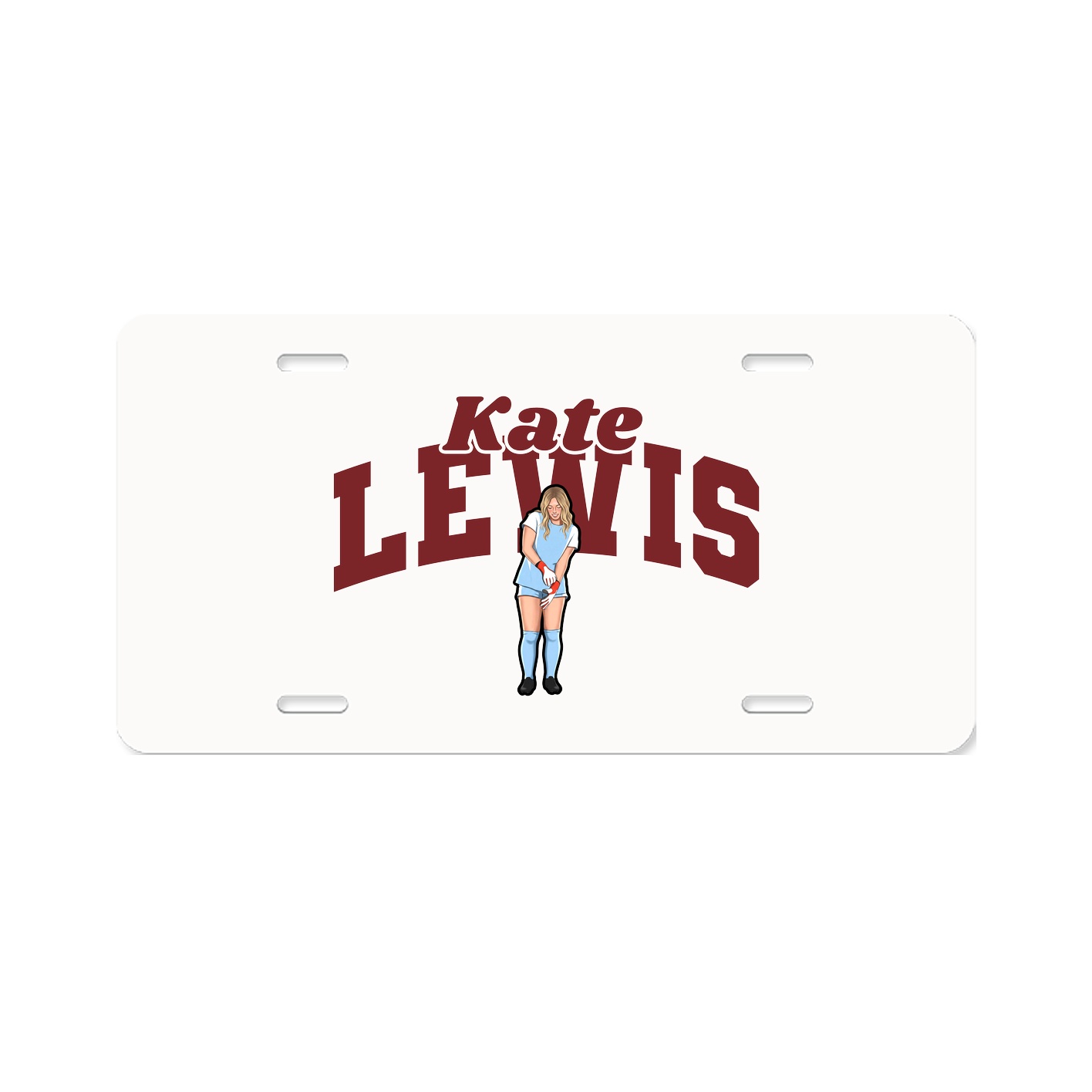 License Plate — Signature Arch in Classic