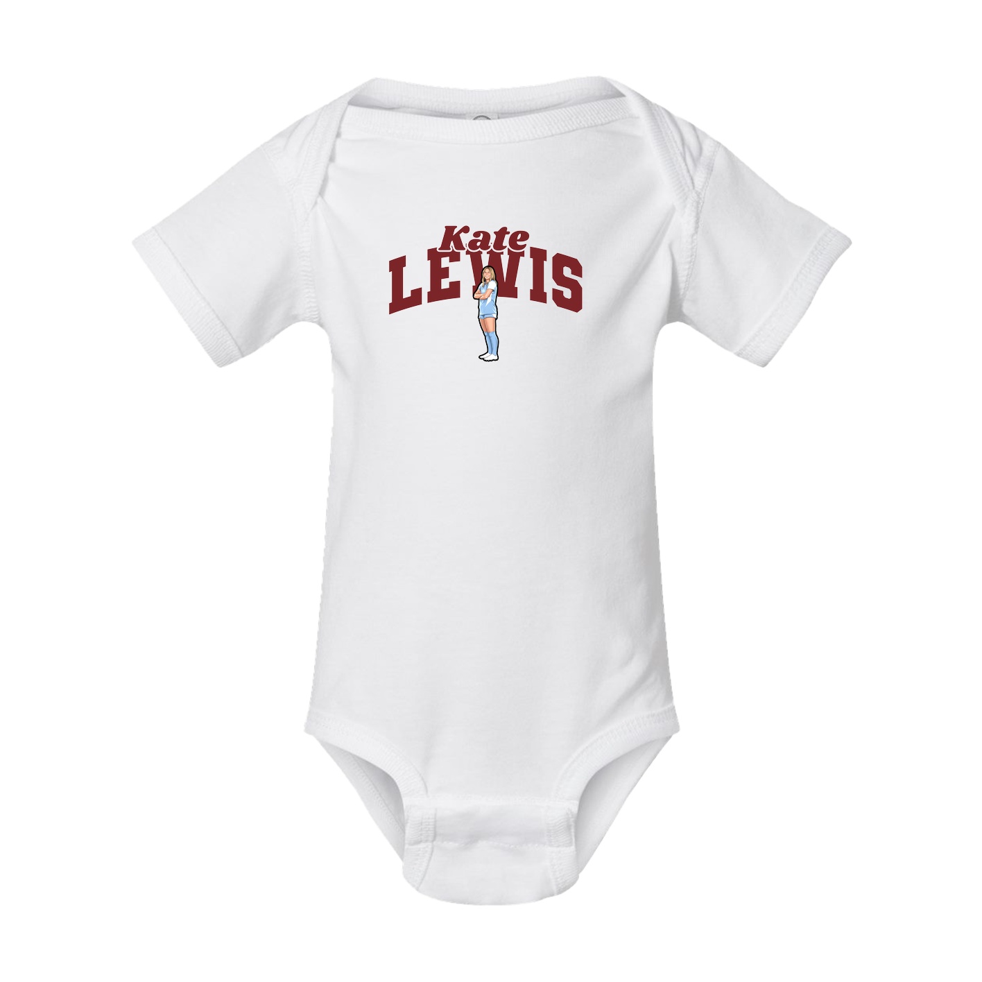 Baby Onesie — Signature Arch in White