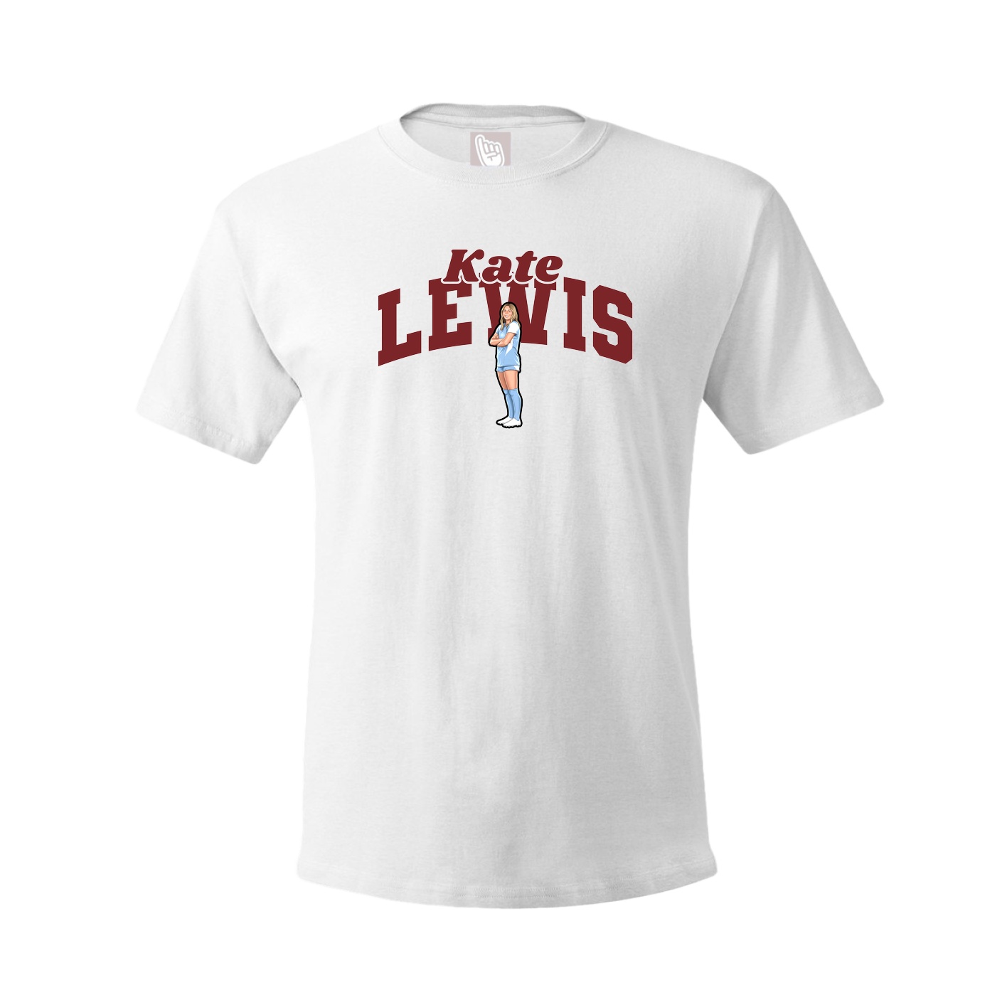 Youth Tee — Signature Arch in White
