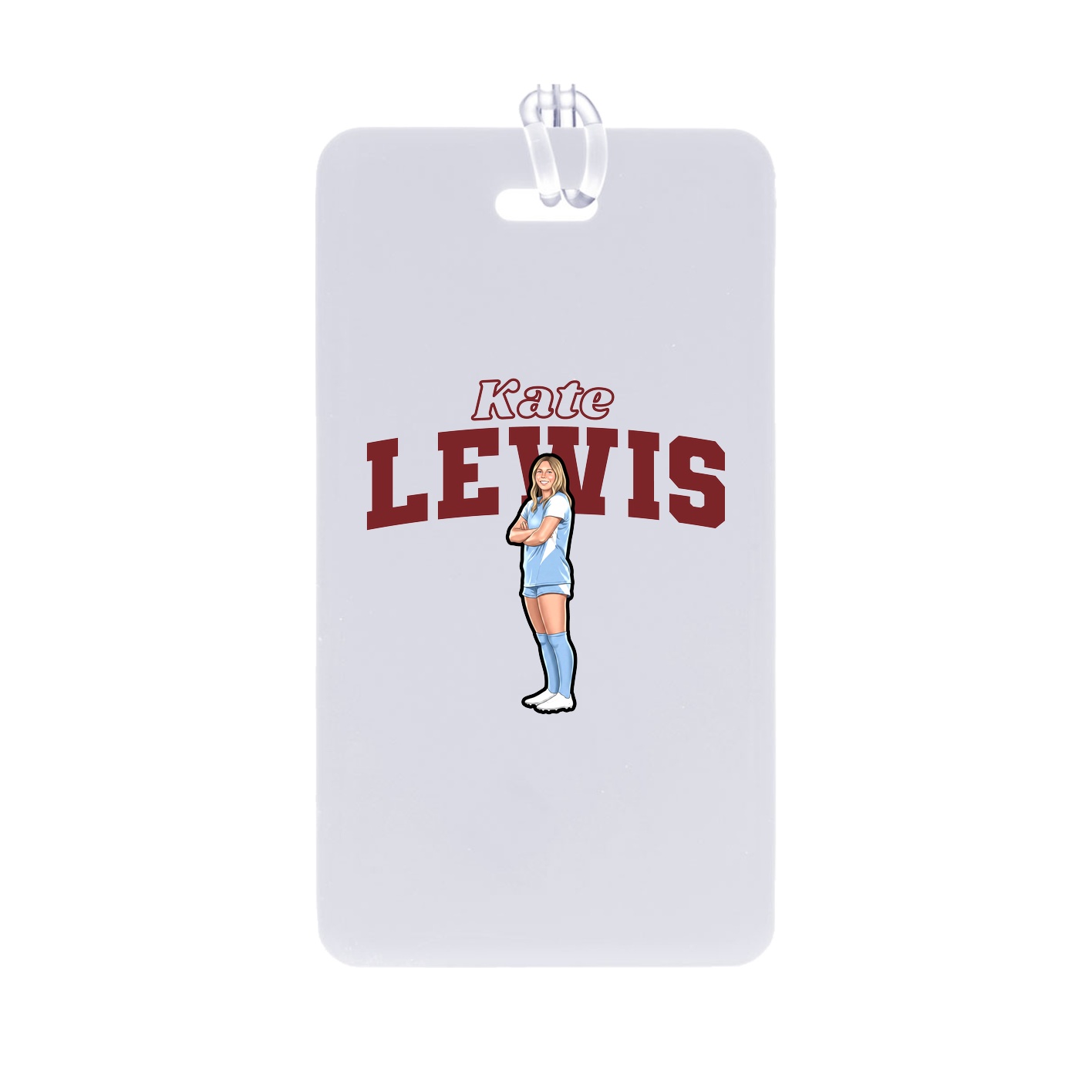 Bag Tag — Name Arch in Classic