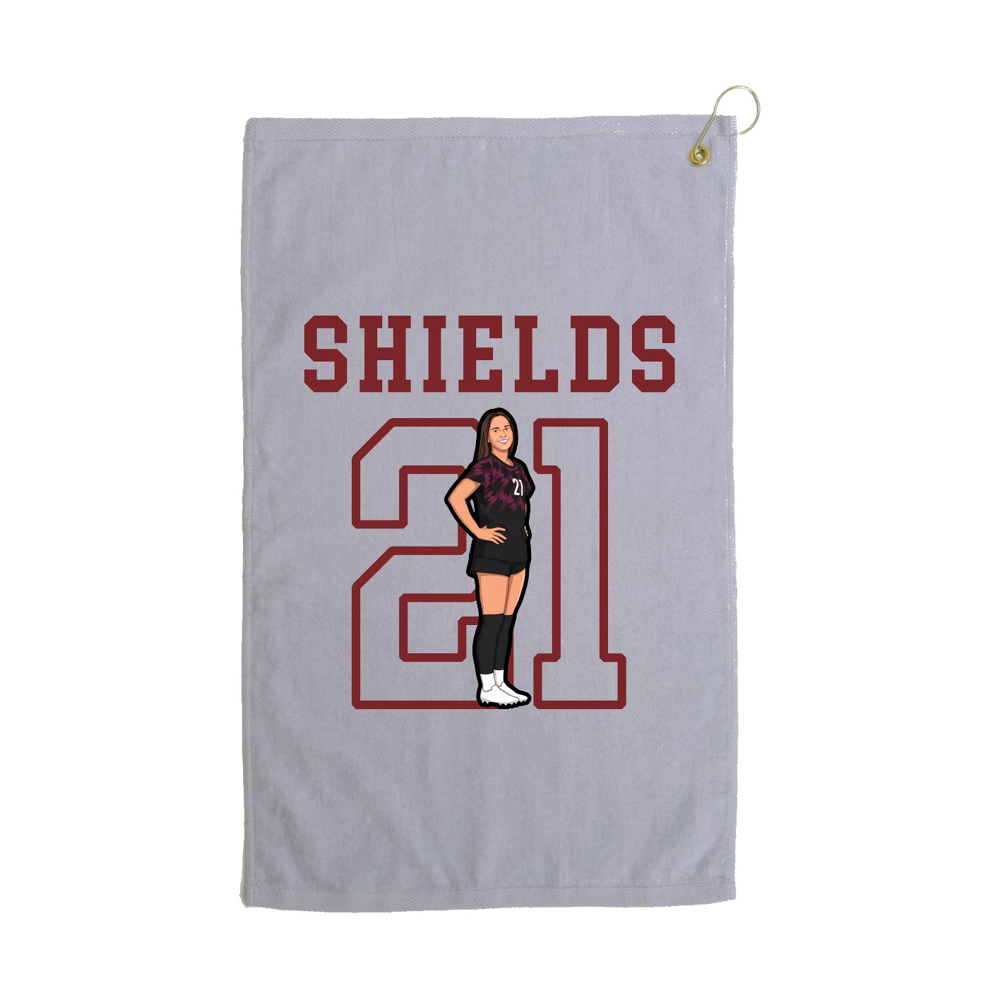 Golf Towel — Shirsey in Grey