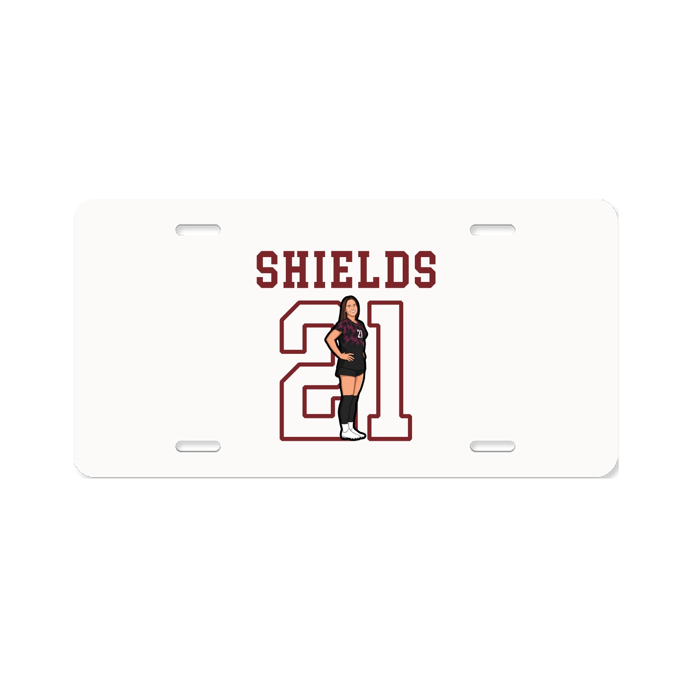 License Plate — Shirsey in Classic