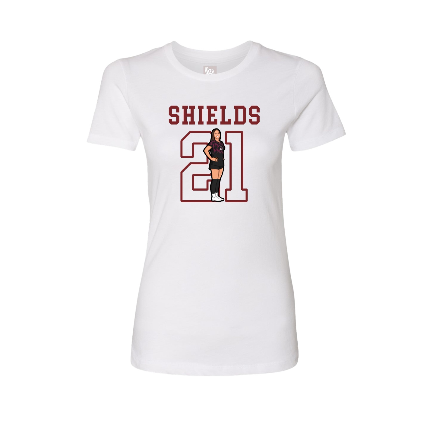 Fitted Women's Tee — Shirsey in White