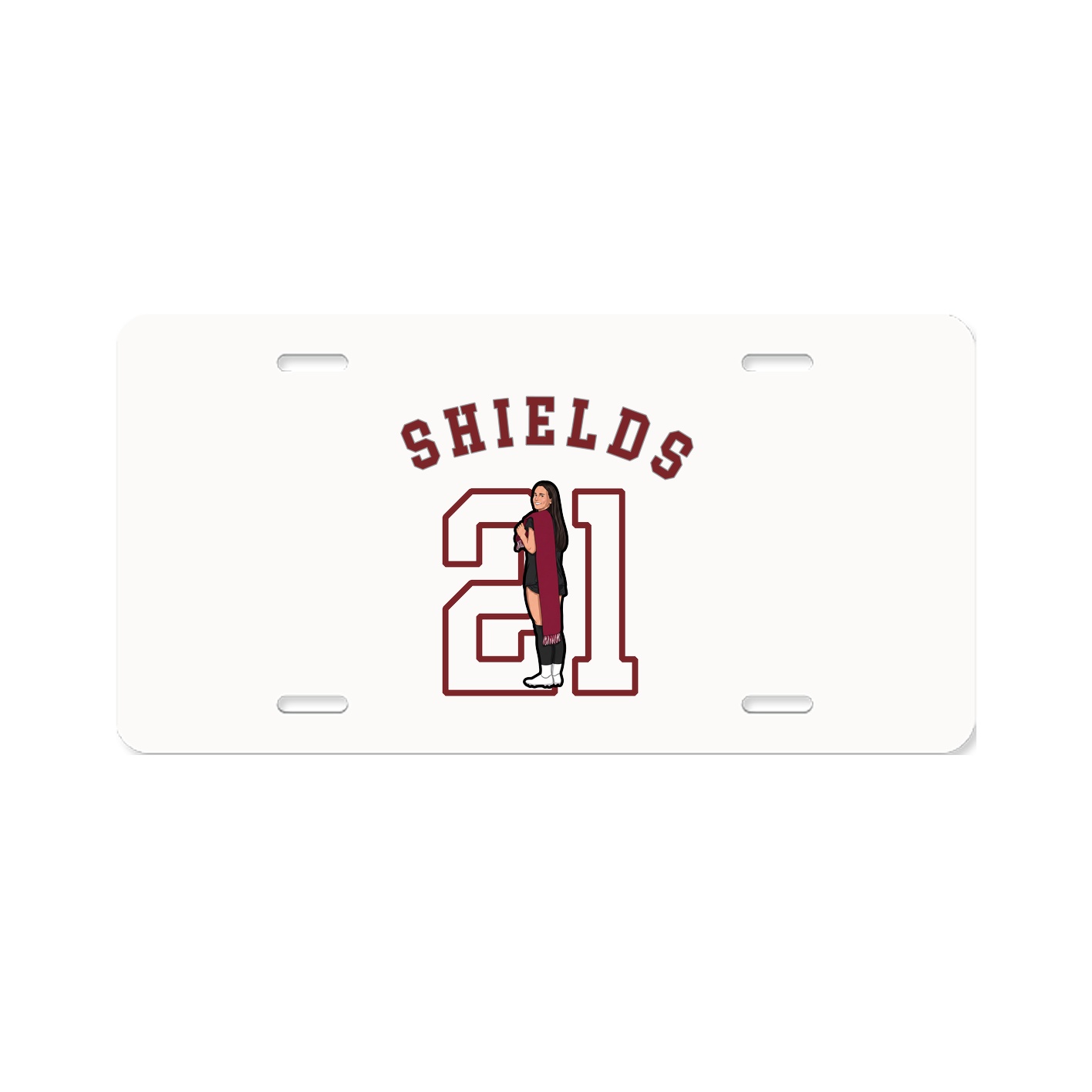 License Plate — Shirsey Arch in Classic