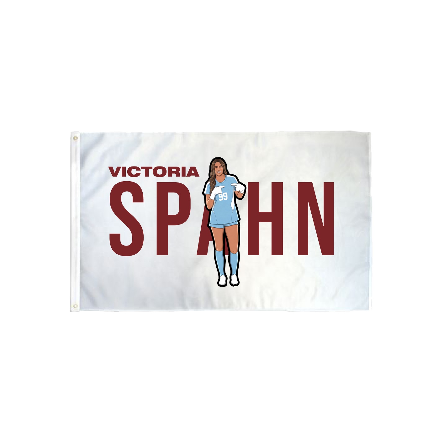 3x5 Flag — Player Name in Classic