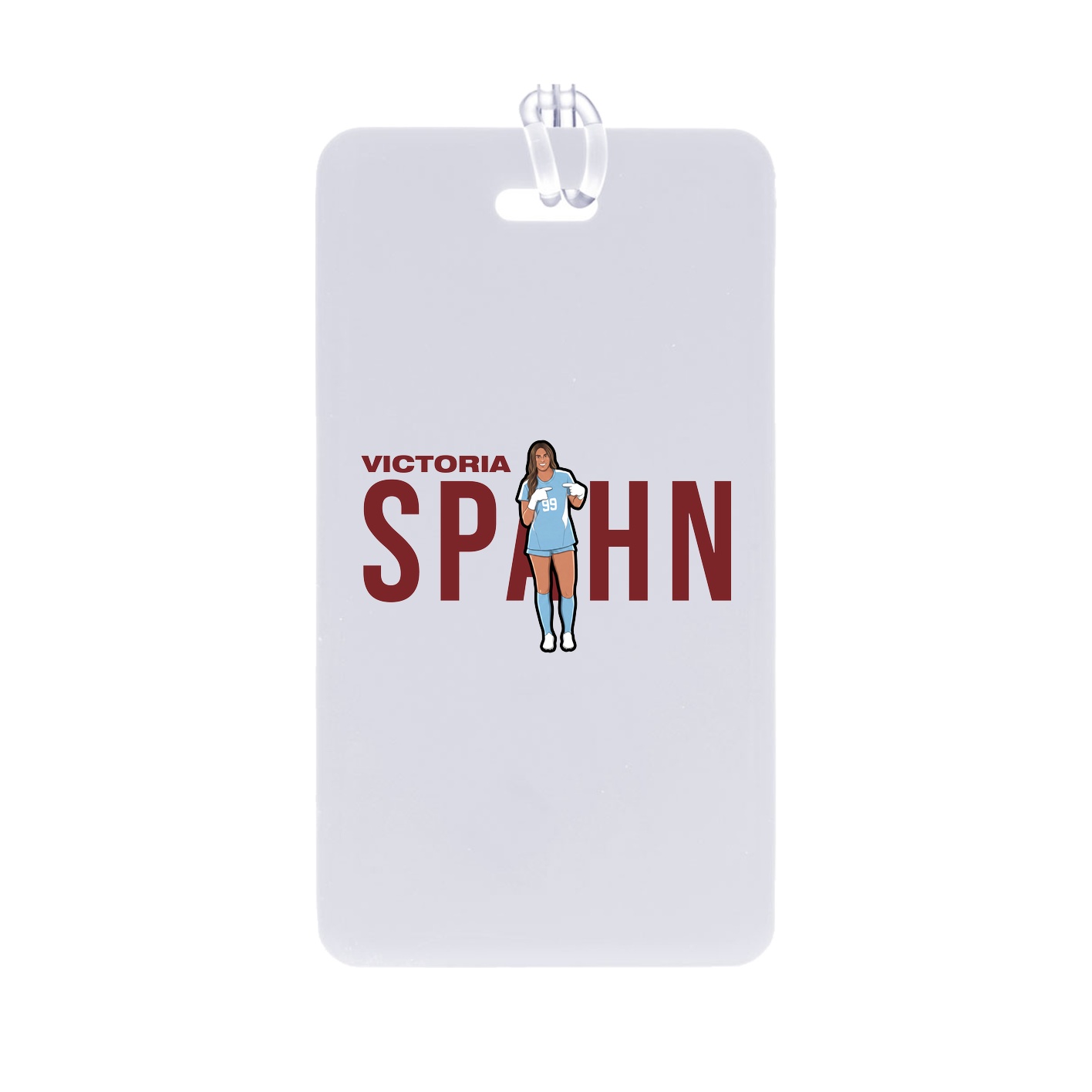 Bag Tag — Player Name in Classic