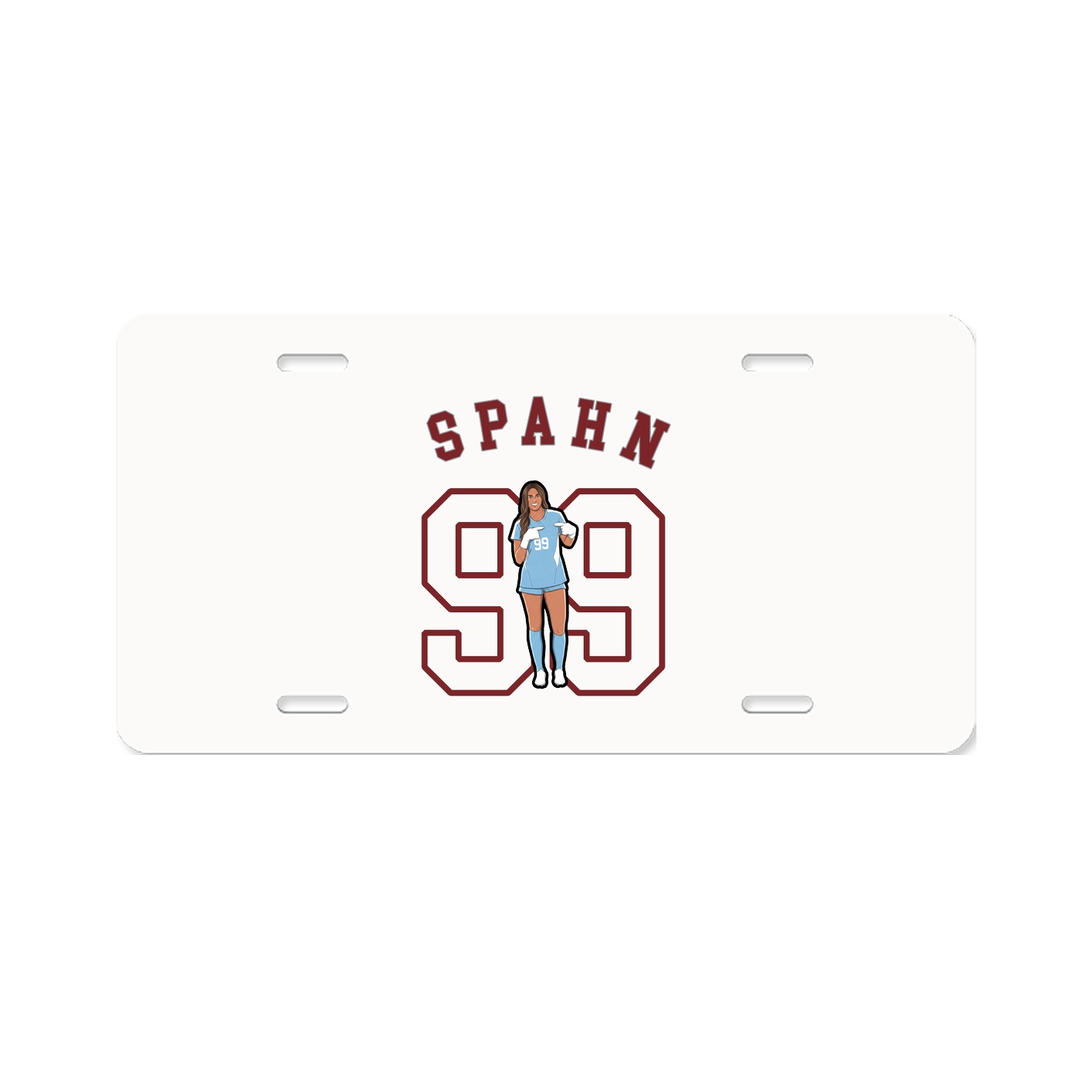 License Plate — Shirsey Arch in Classic