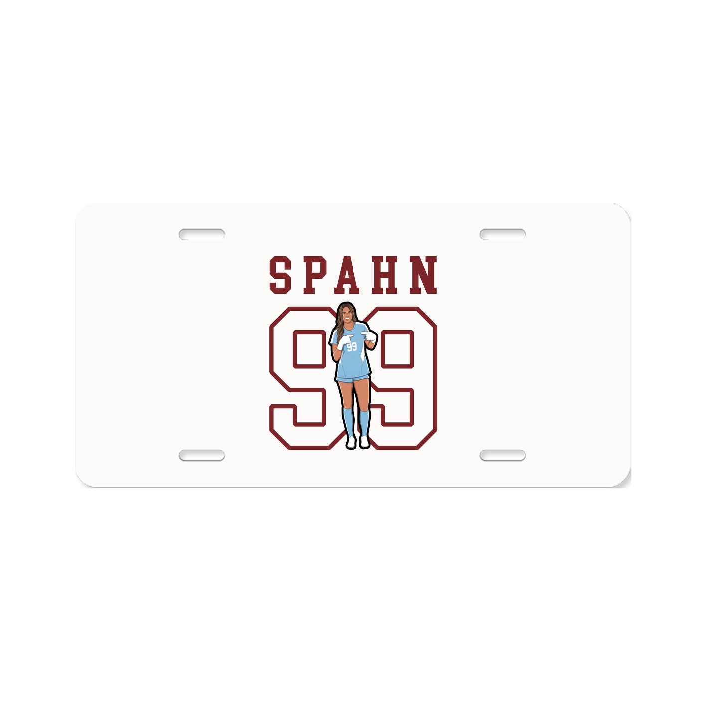License Plate — Shirsey in Classic