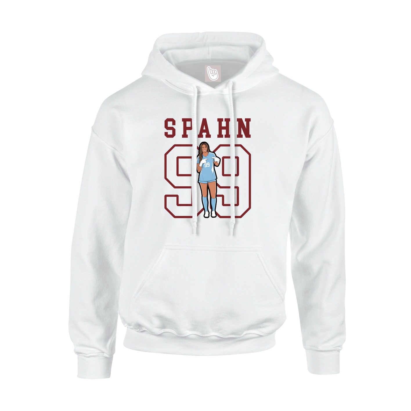 Youth Hoodie — Shirsey in White
