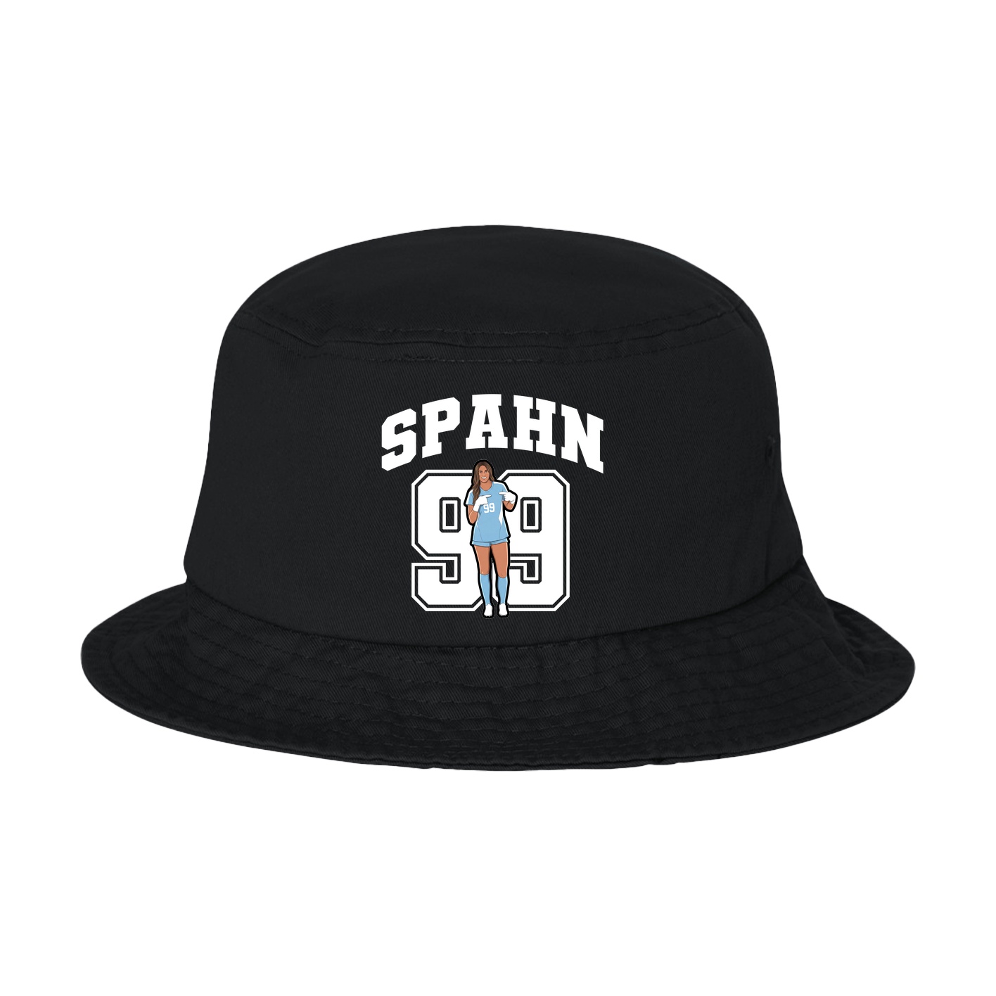 Bucket Cap — Number in Black