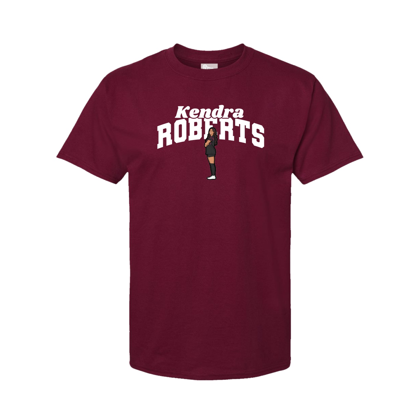 Tee — Signature Arch in Cardinal