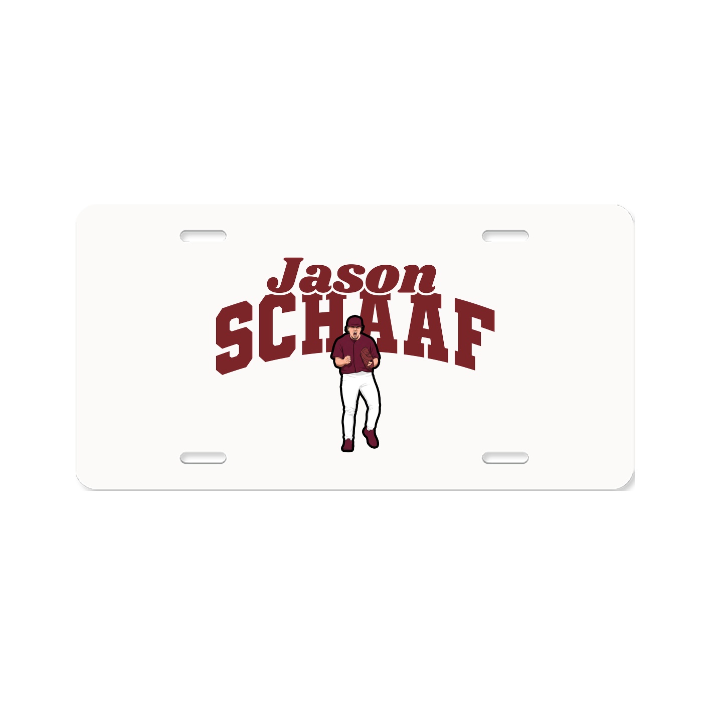 License Plate — Signature Arch in Classic