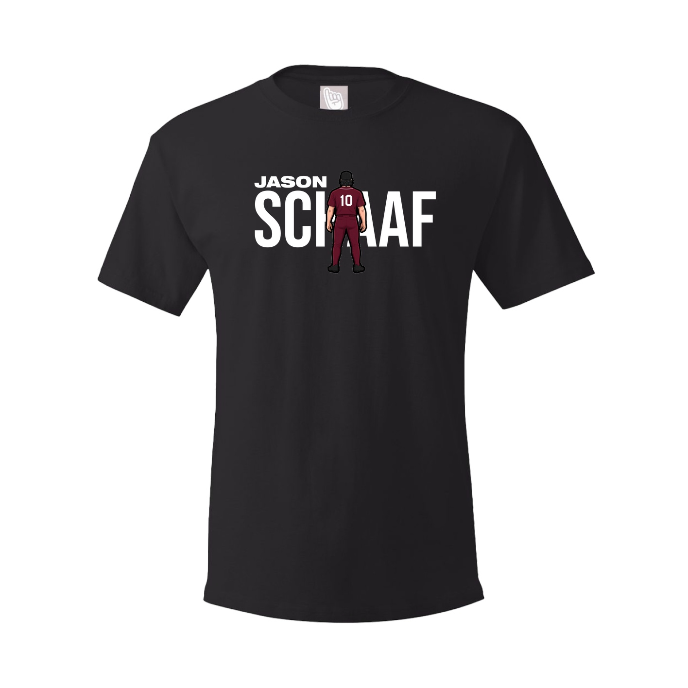 Youth Tee — Player Name in Black