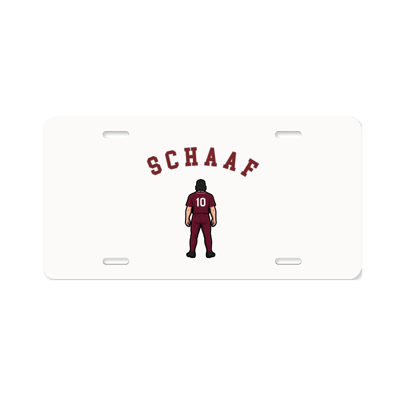 License Plate — Shirsey Arch in Classic