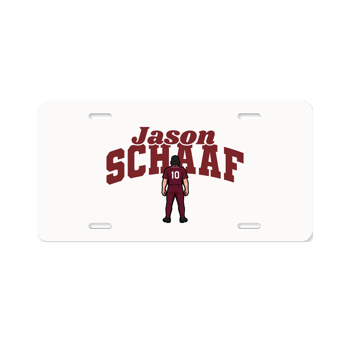 License Plate — Signature Arch in Classic