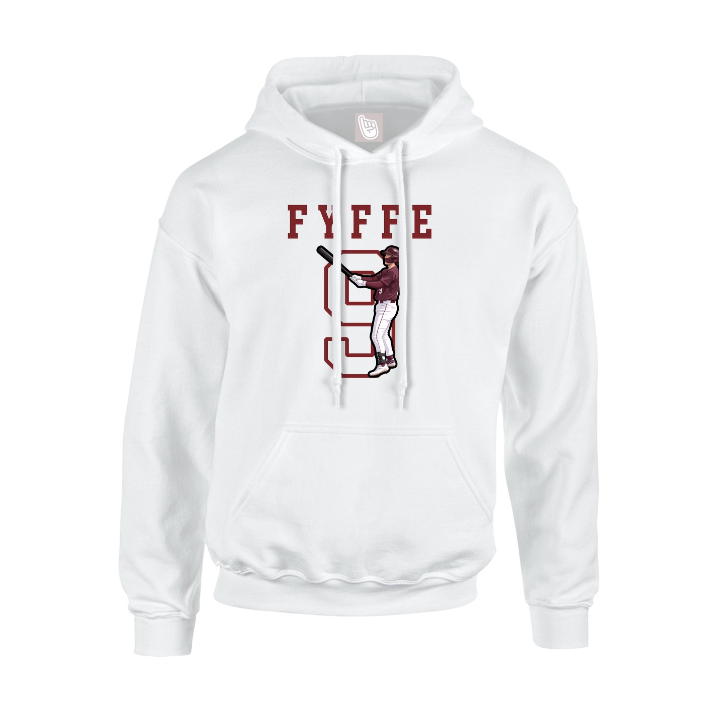 Youth Hoodie — Shirsey in White