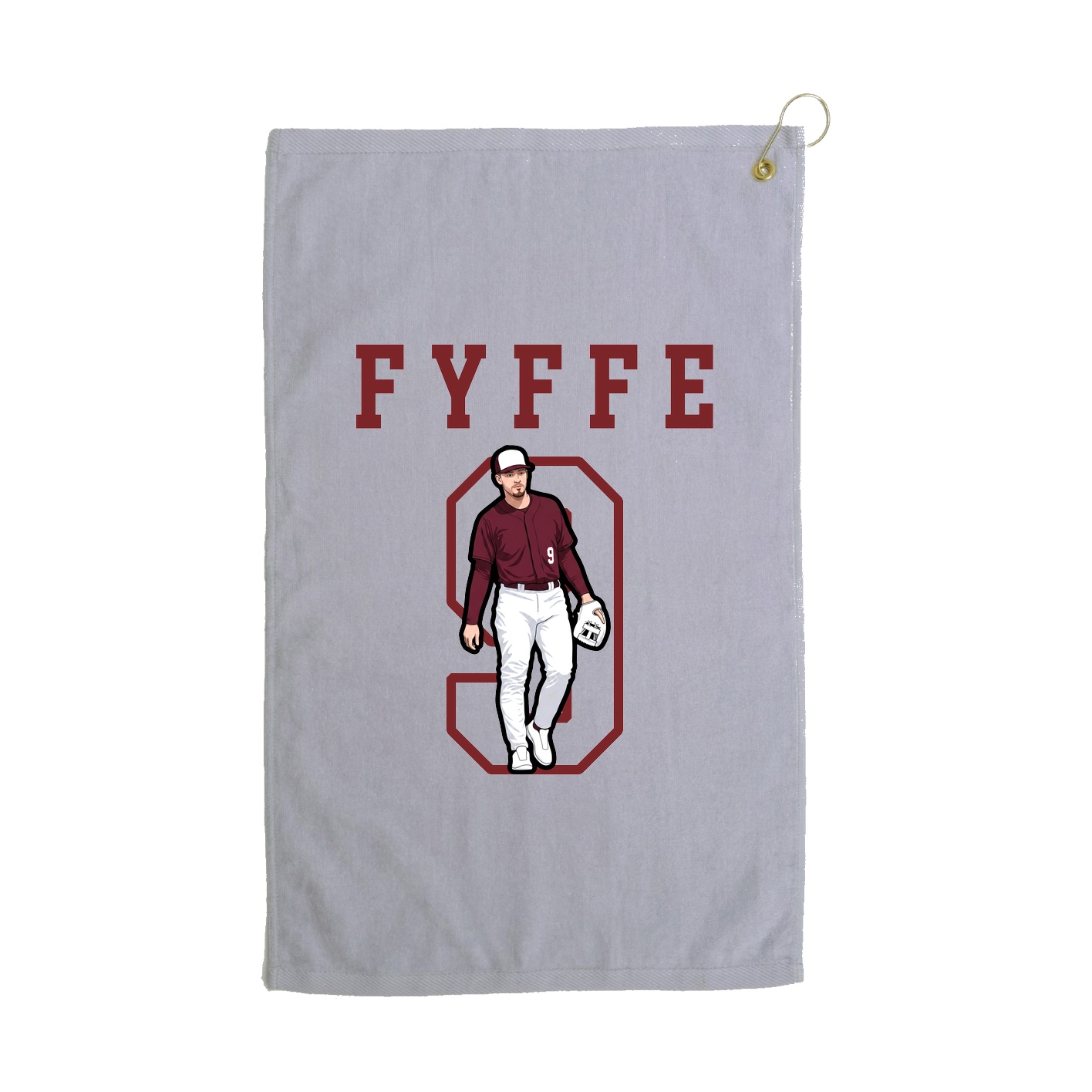 Golf Towel — Shirsey in Grey