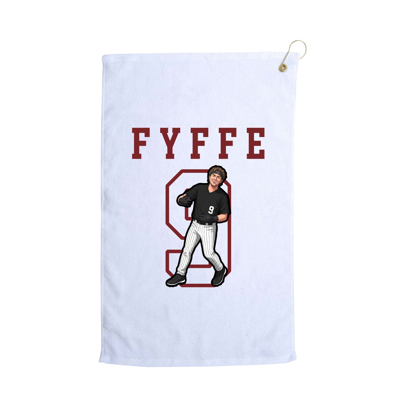 Golf Towel — Shirsey in White