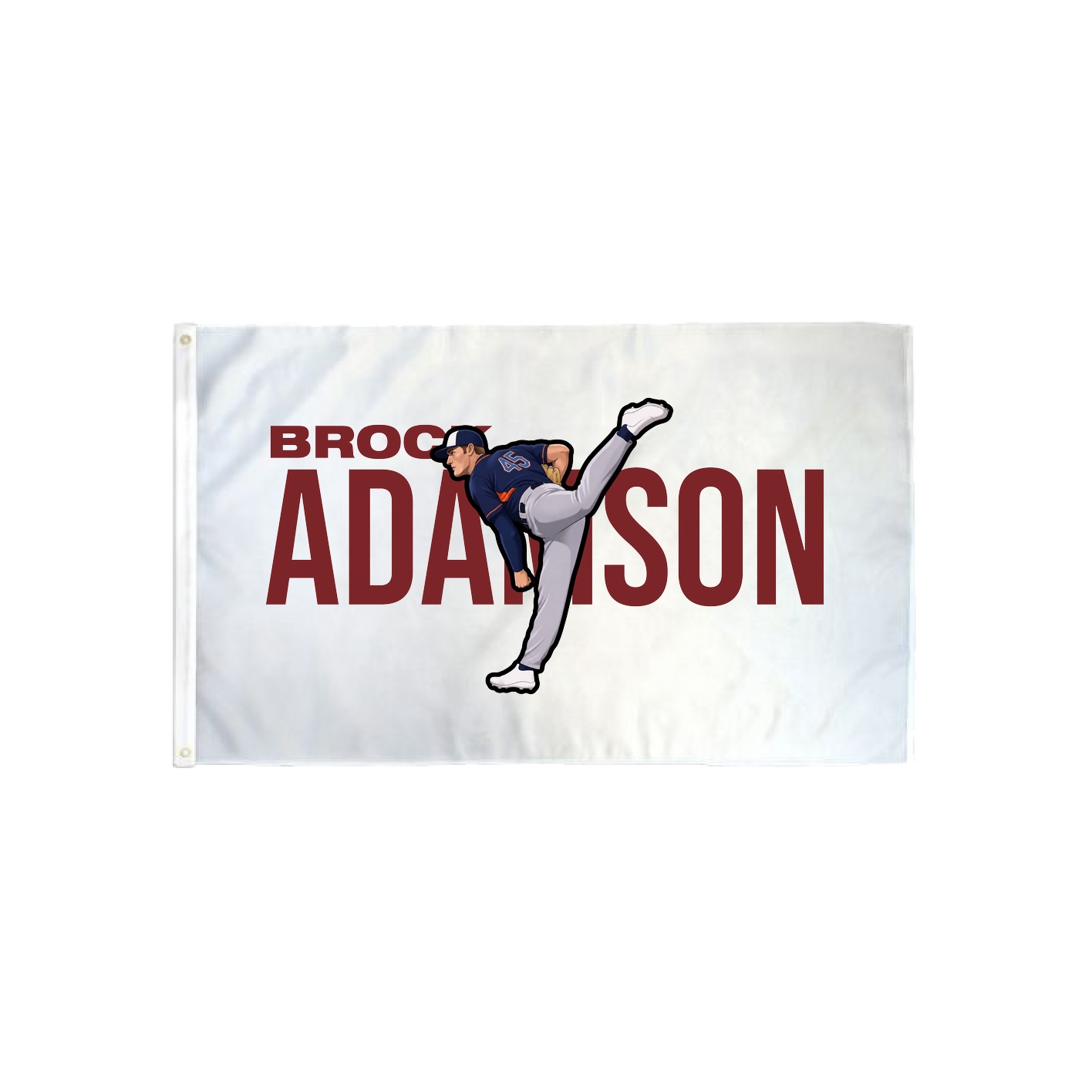 3x5 Flag — Player Name in Classic