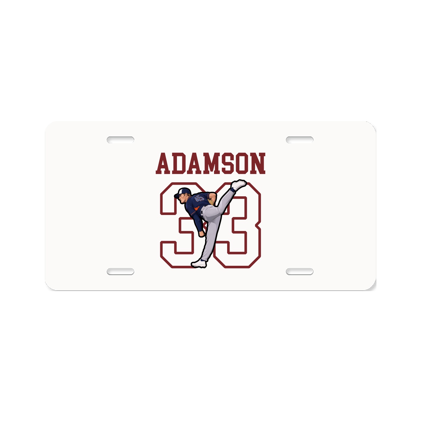 License Plate — Shirsey in Classic