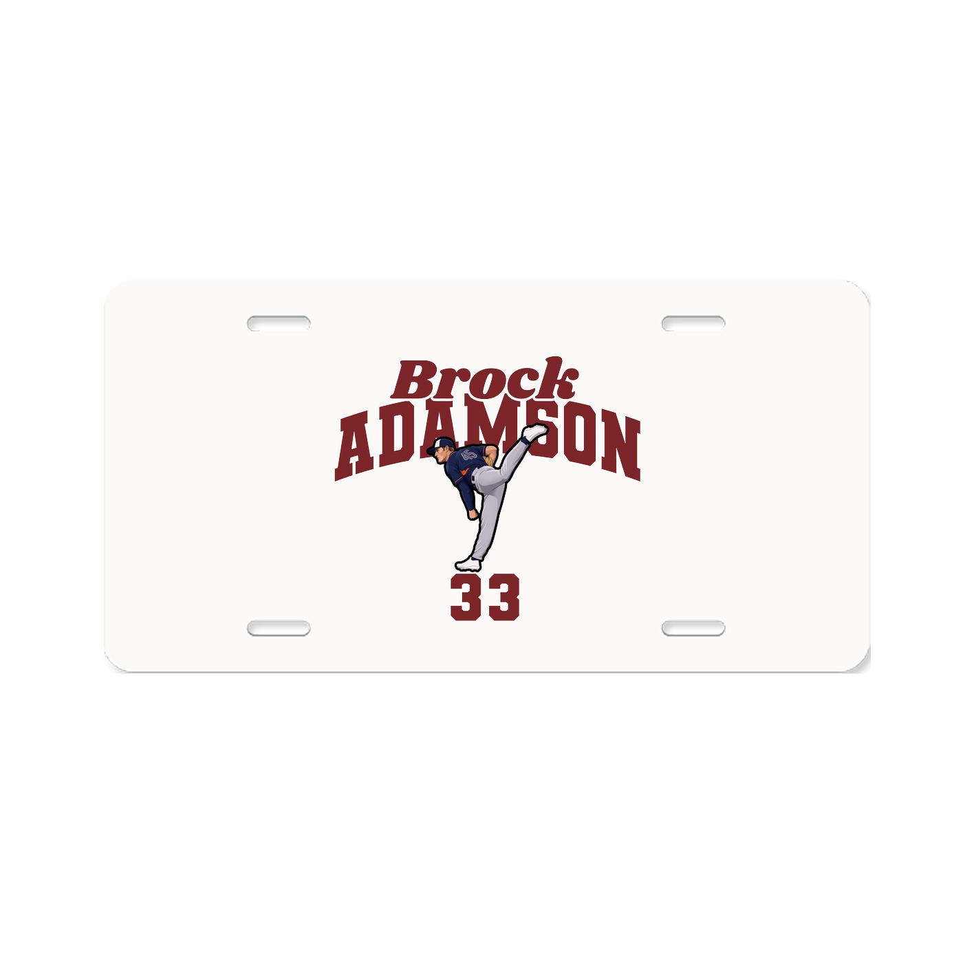 License Plate — Signature Arch in Classic