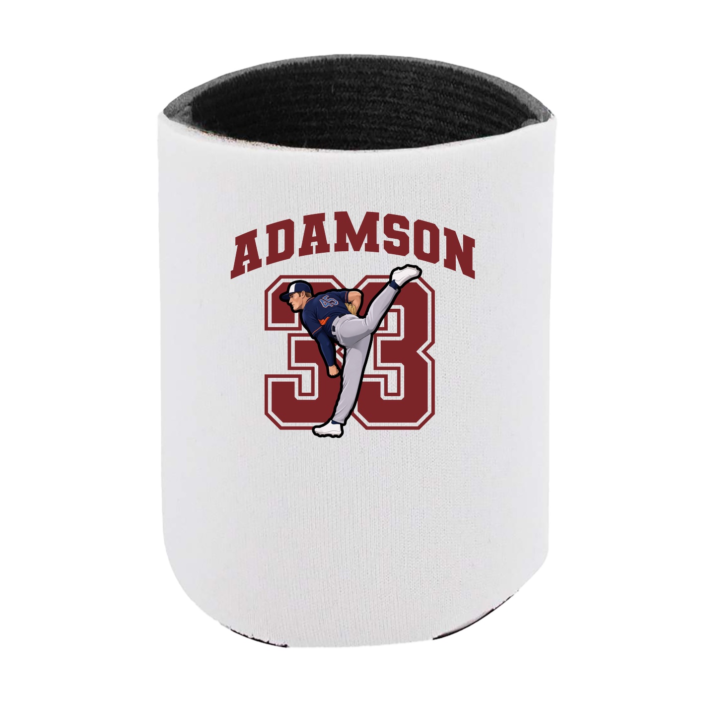 Can Holder — Number in White