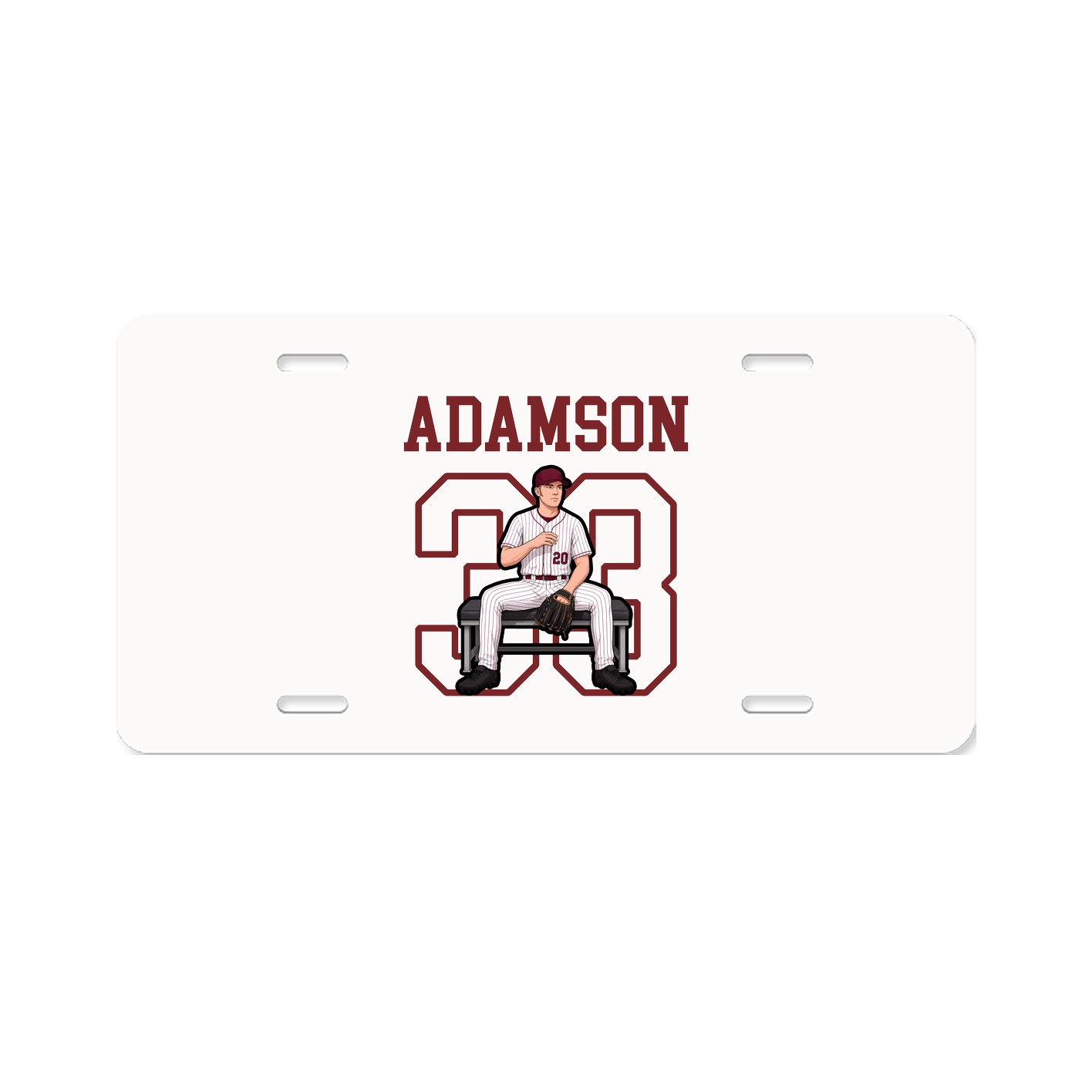 License Plate — Shirsey in Classic
