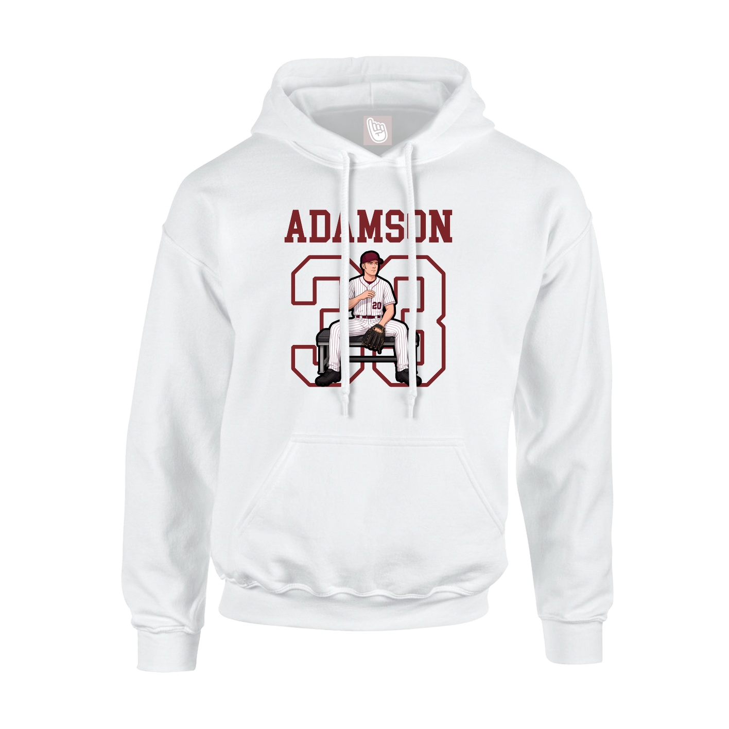 Youth Hoodie — Shirsey in White
