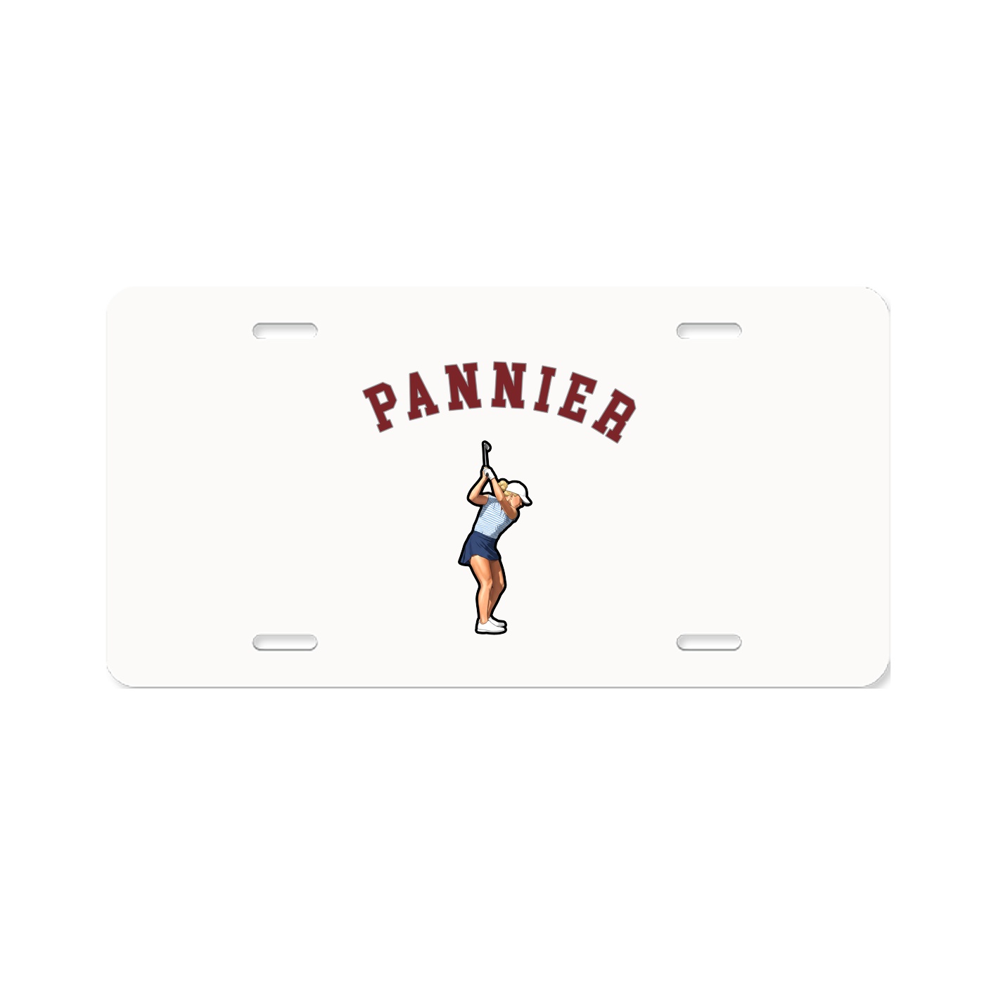 License Plate — Shirsey Arch in Classic