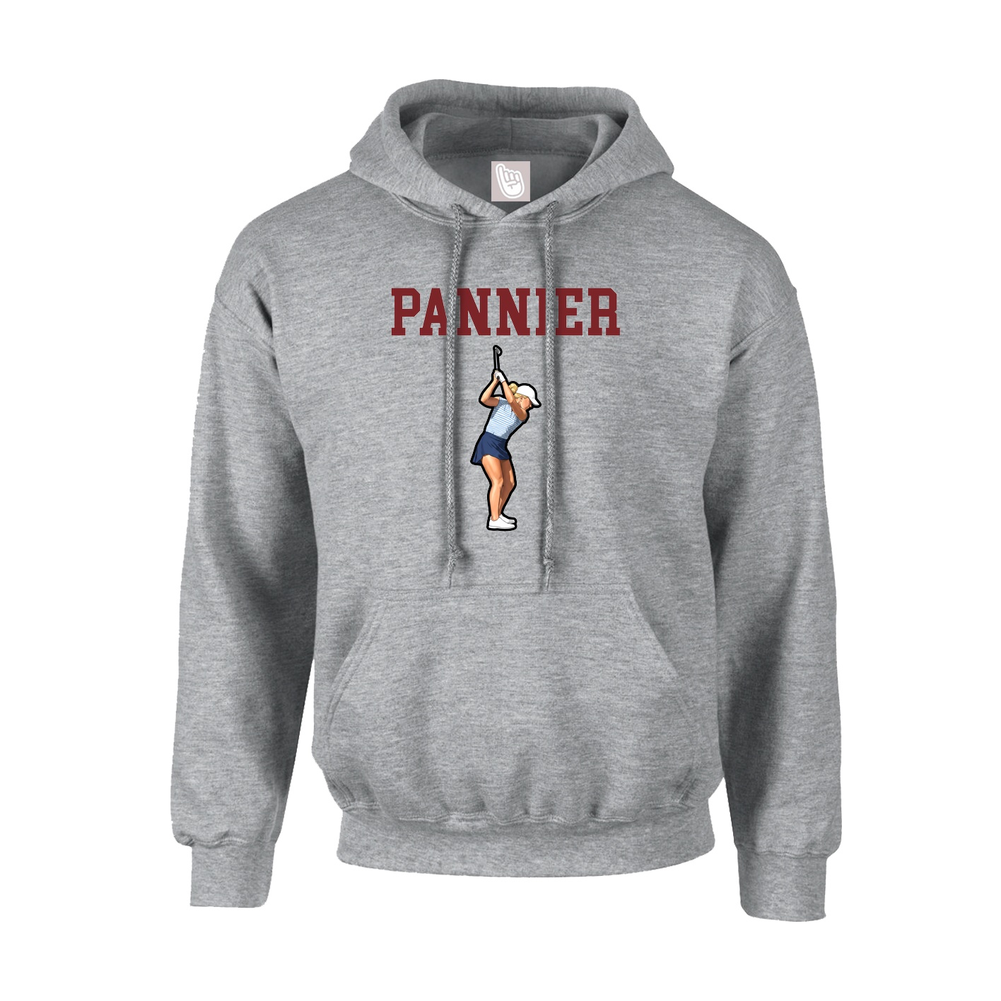 Hoodie — Shirsey in Grey