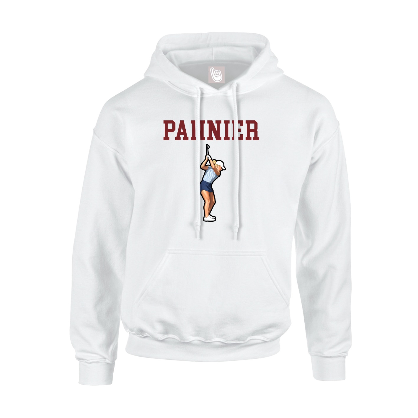 Youth Hoodie — Shirsey in White