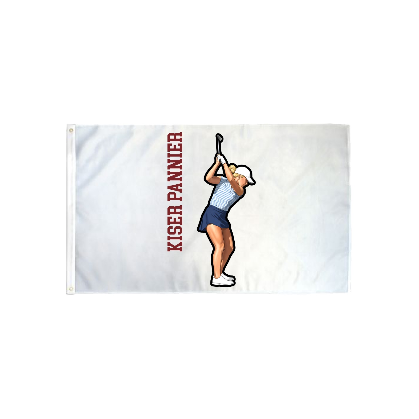 3x5 Flag — Name Vertical in Classic