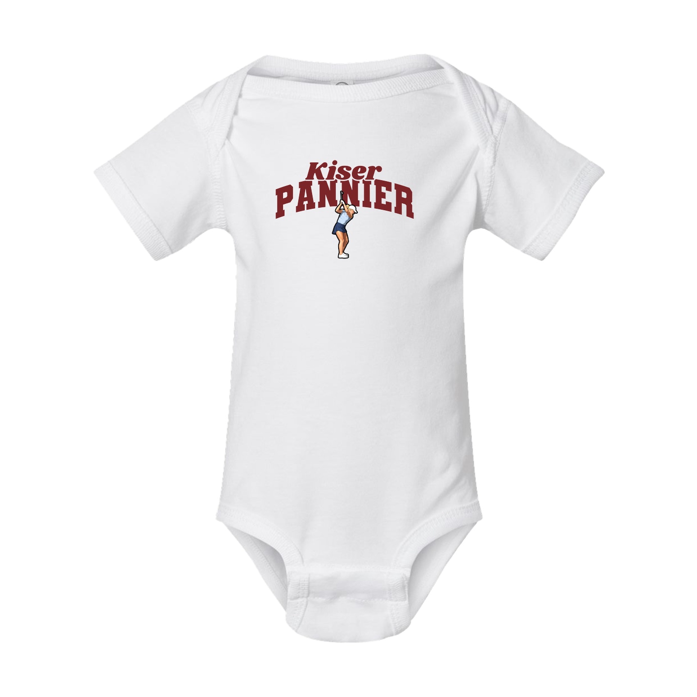 Baby Onesie — Signature Arch in White