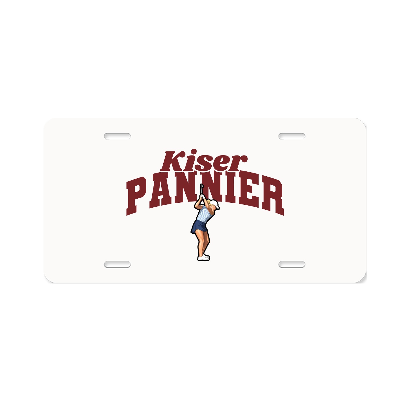 License Plate — Signature Arch in Classic