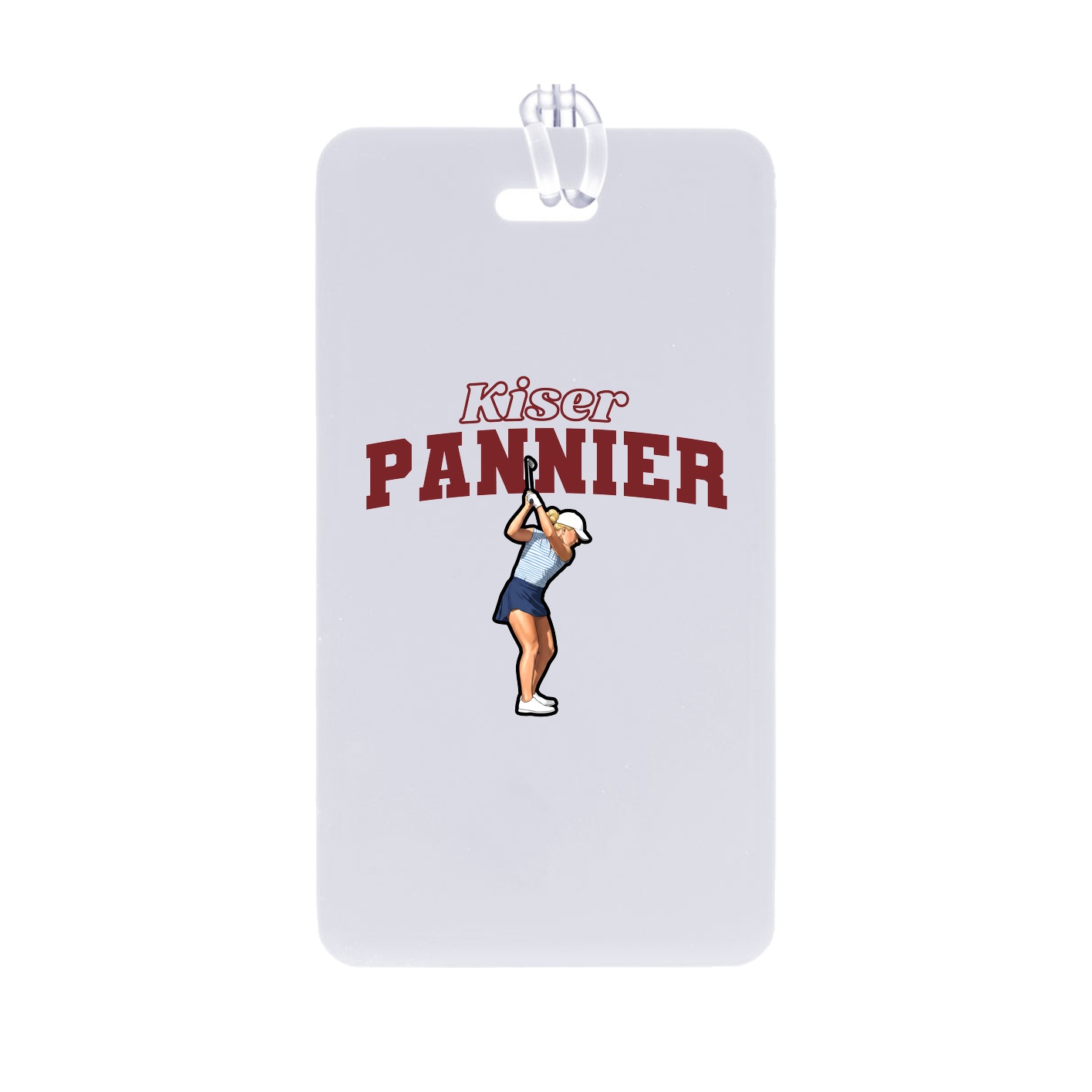 Bag Tag — Name Arch in Classic
