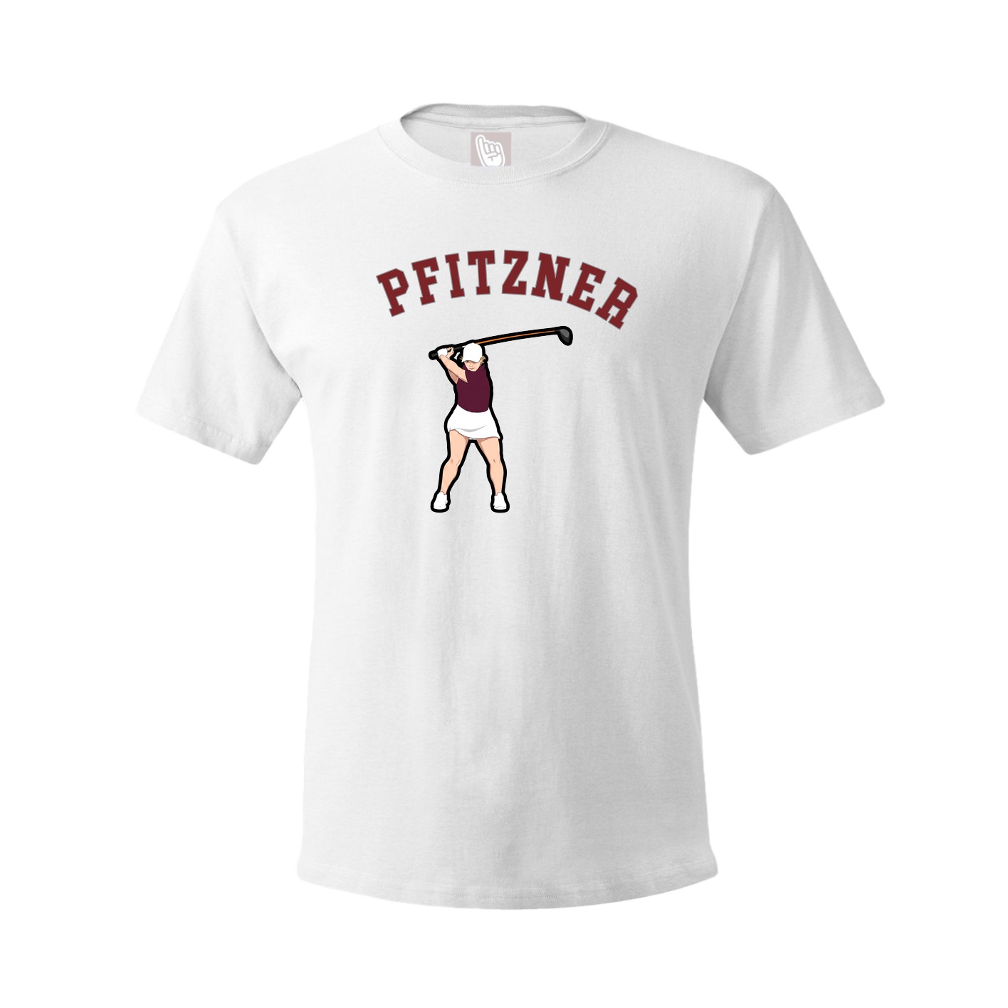 Youth Tee — Shirsey Arch in White