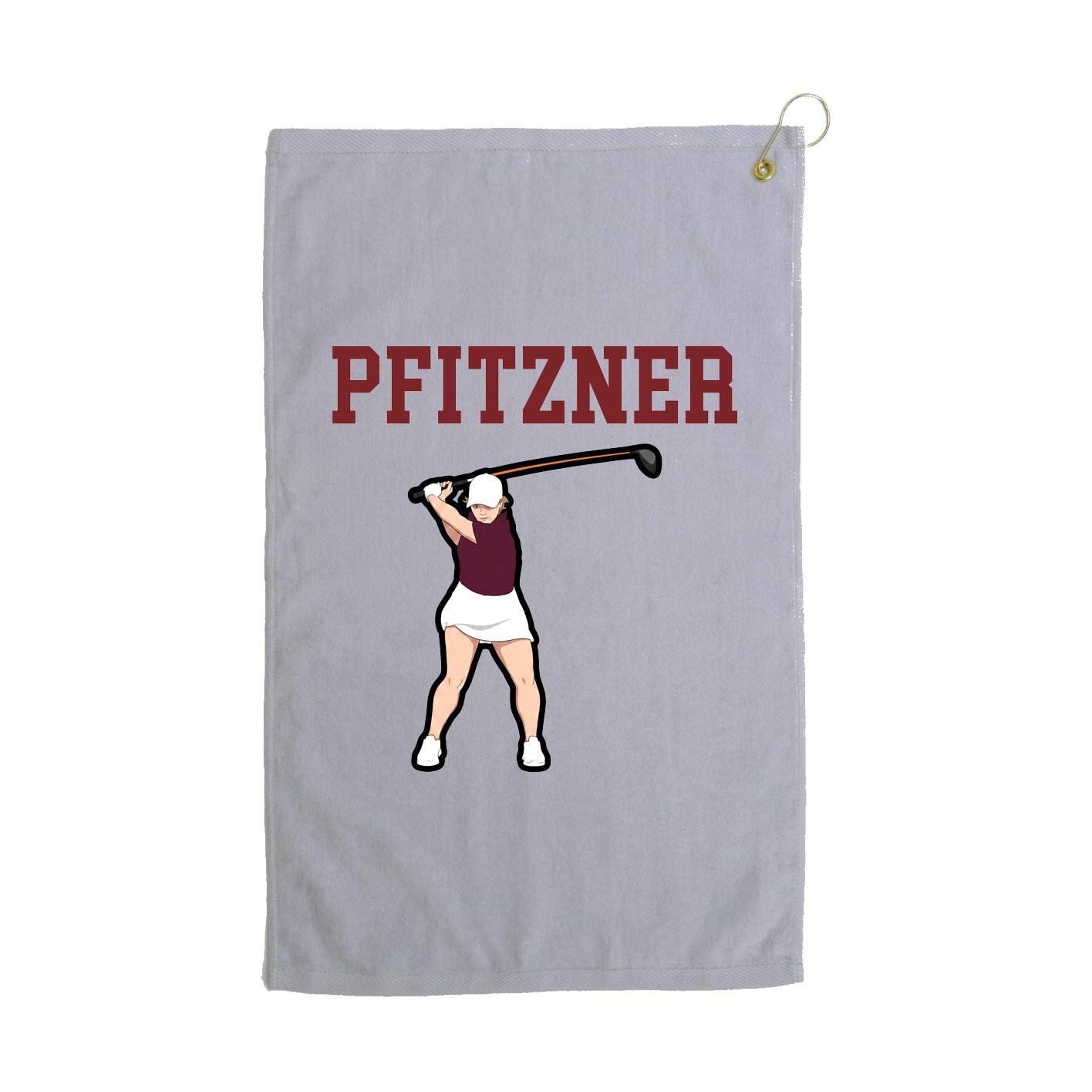 Golf Towel — Shirsey in Grey