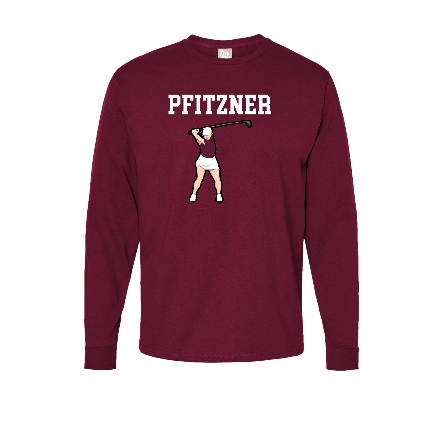 Long Sleeve Tee — Shirsey in Cardinal