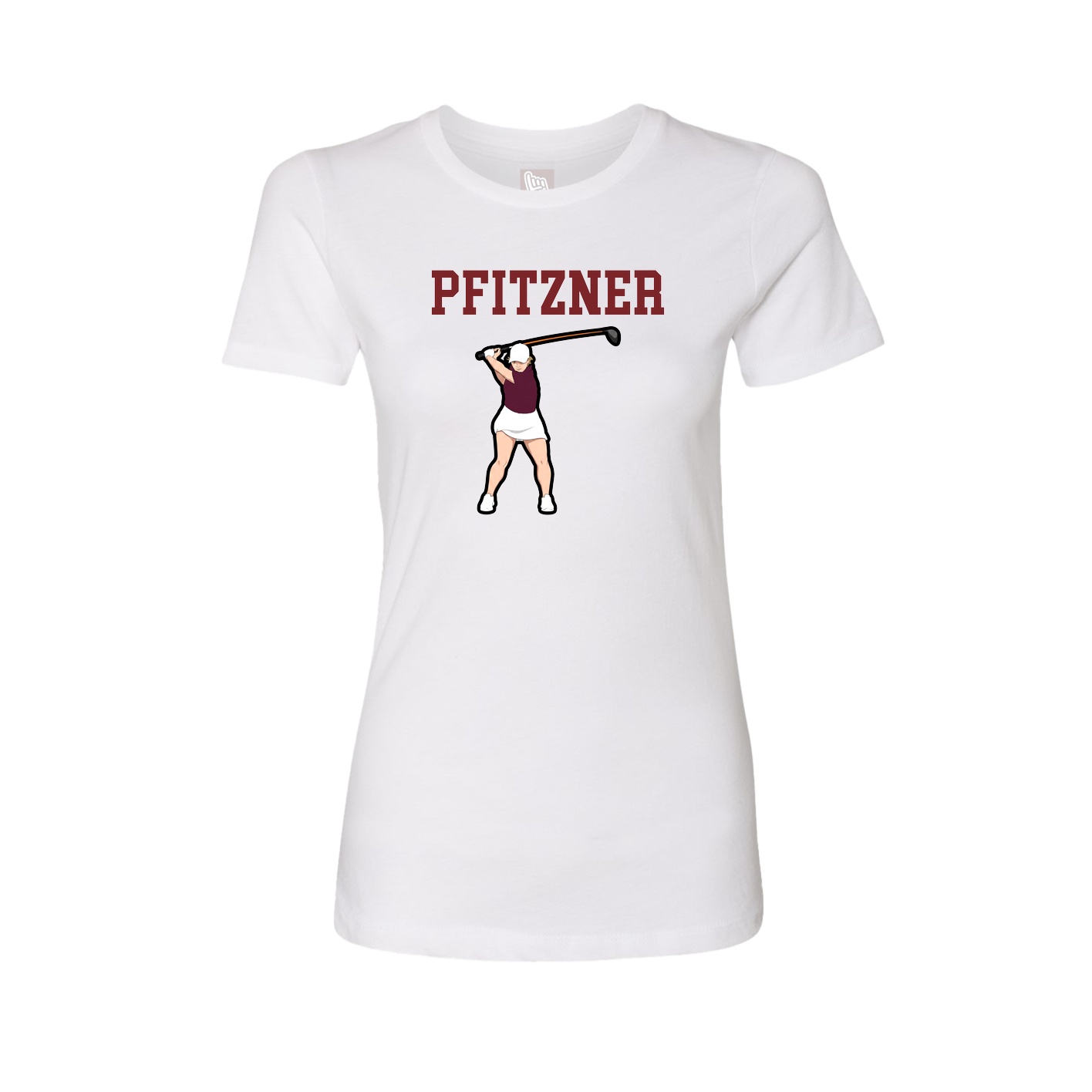 Fitted Women's Tee — Shirsey in White