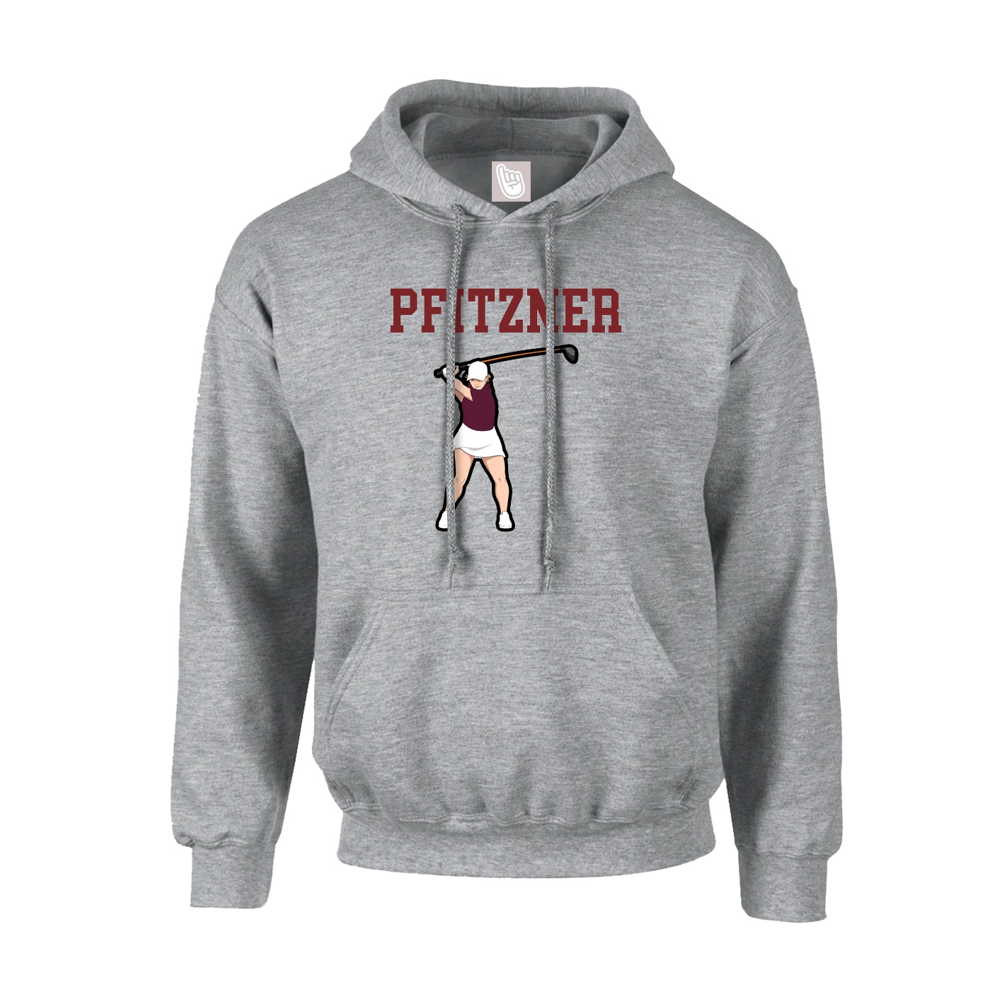 Hoodie — Shirsey in Grey