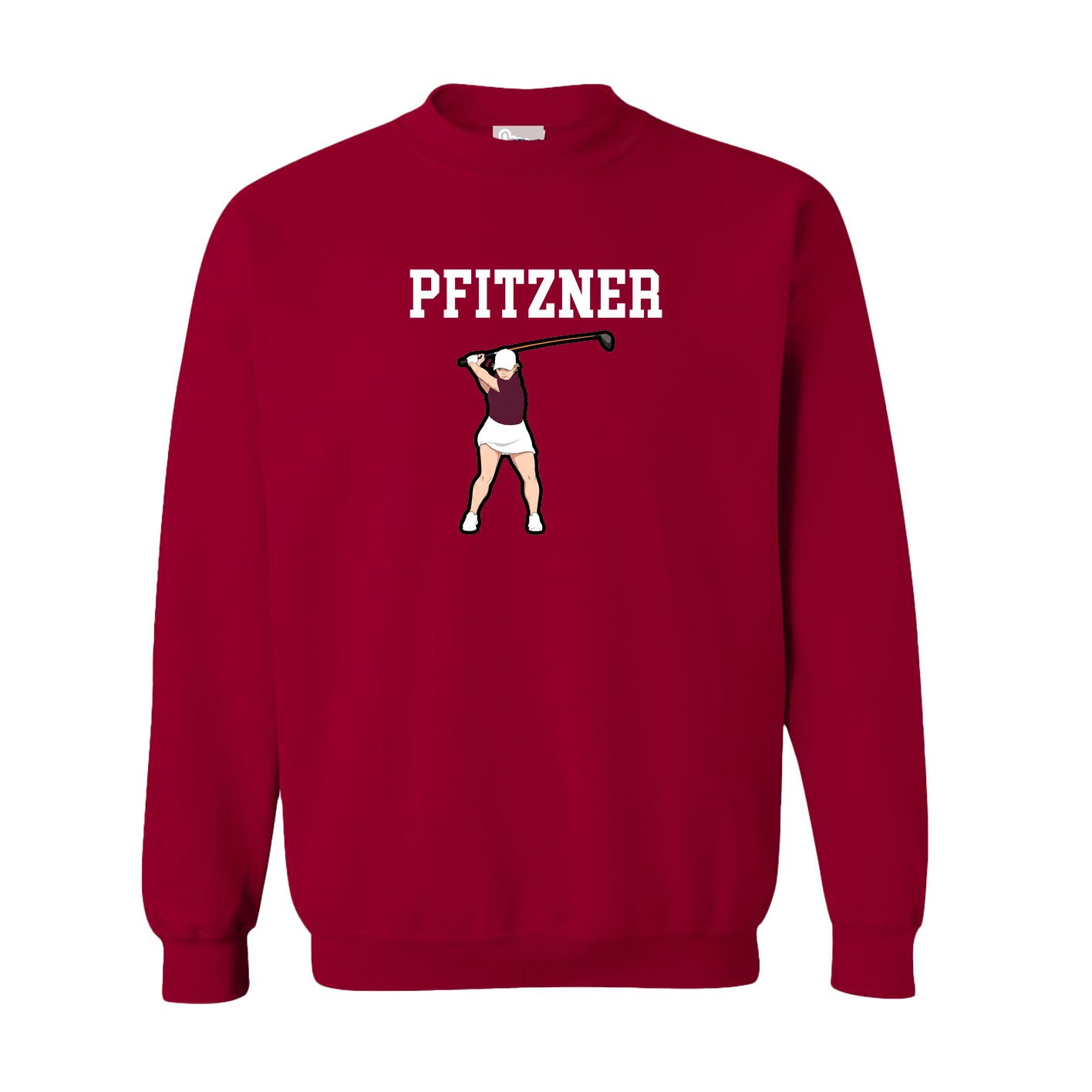 Fleece Crew — Shirsey in Cardinal