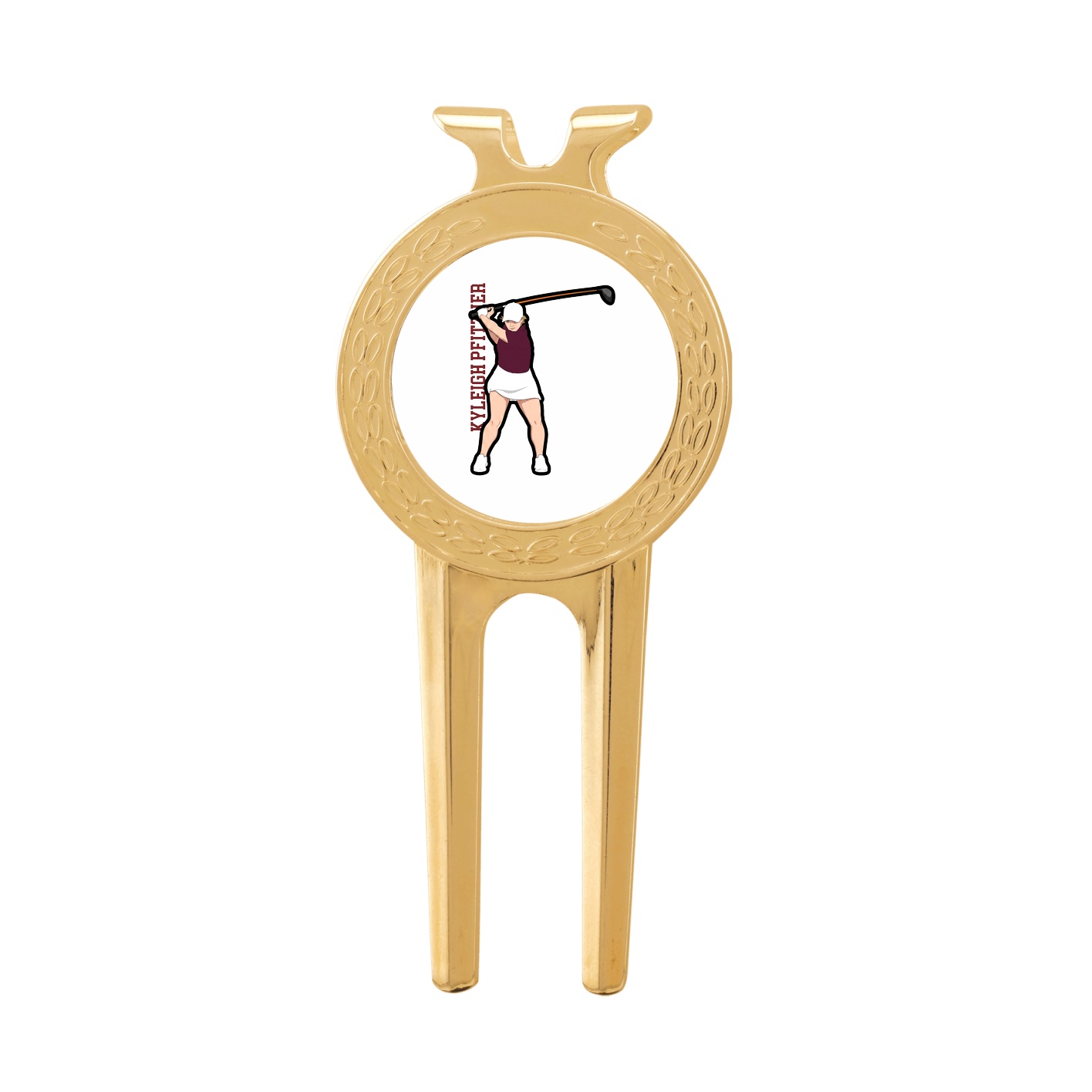 Divot Tool with Ball Marker — Name Vertical in Classic