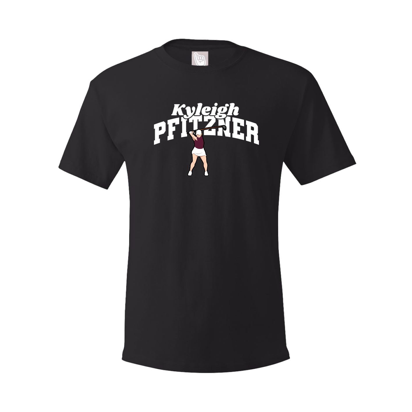Youth Tee — Signature Arch in Black