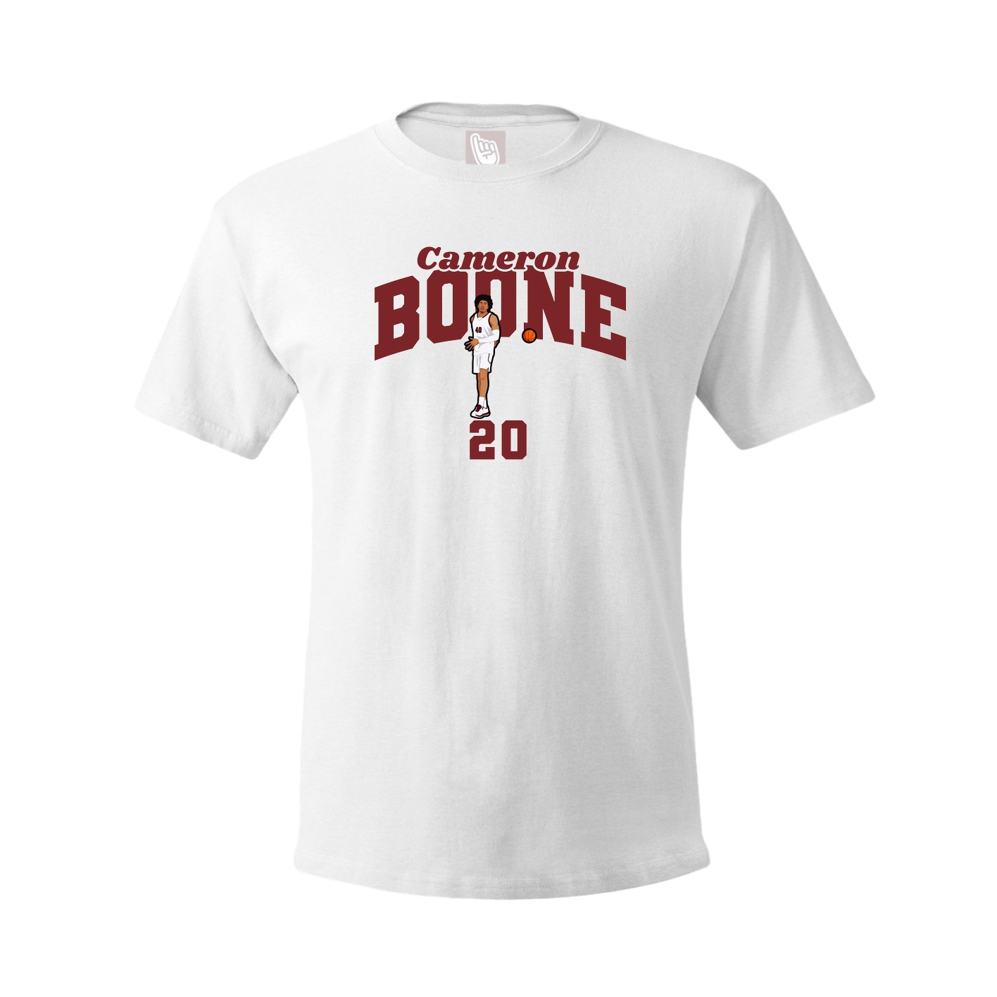 Youth Tee — Signature Arch in White