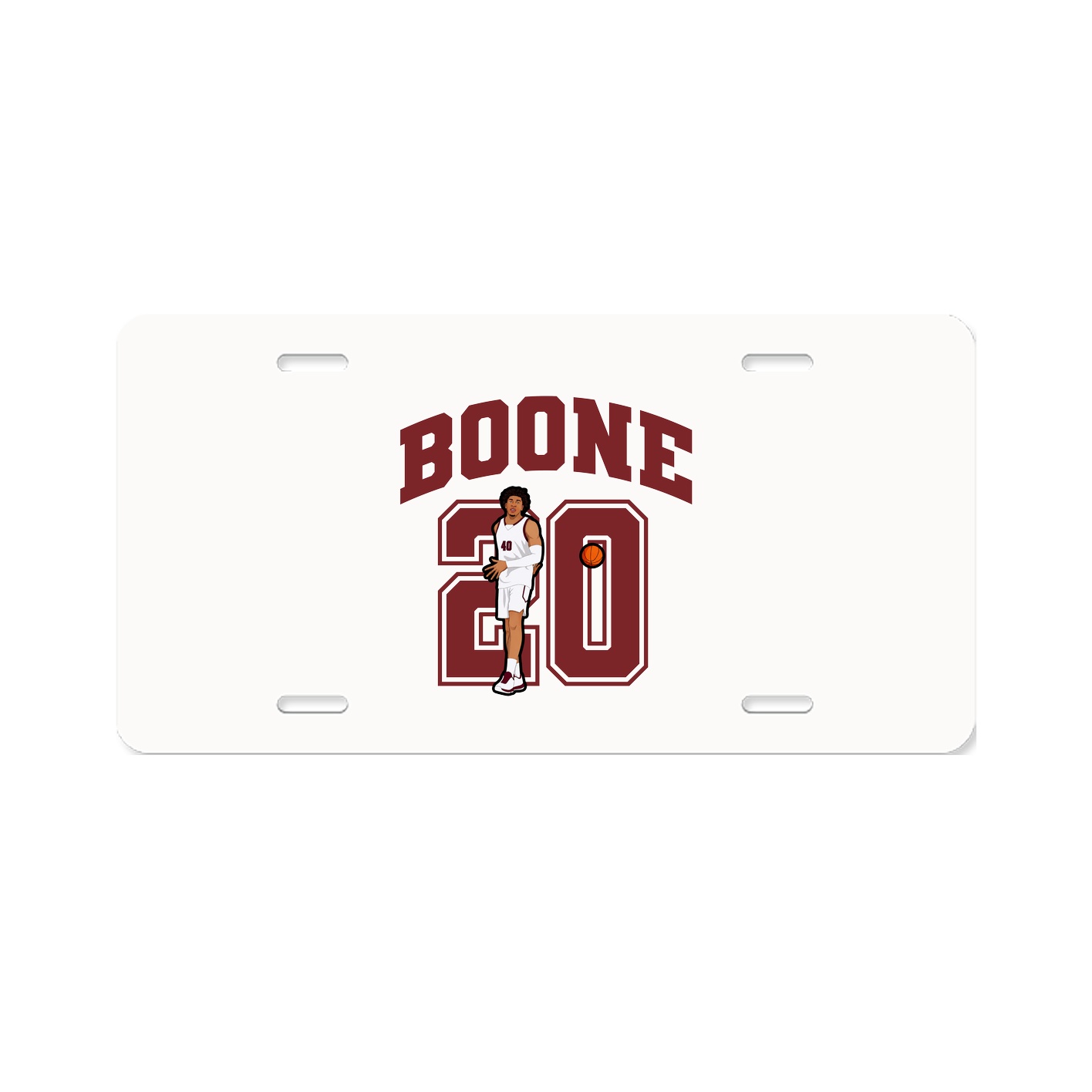License Plate — Number in Classic