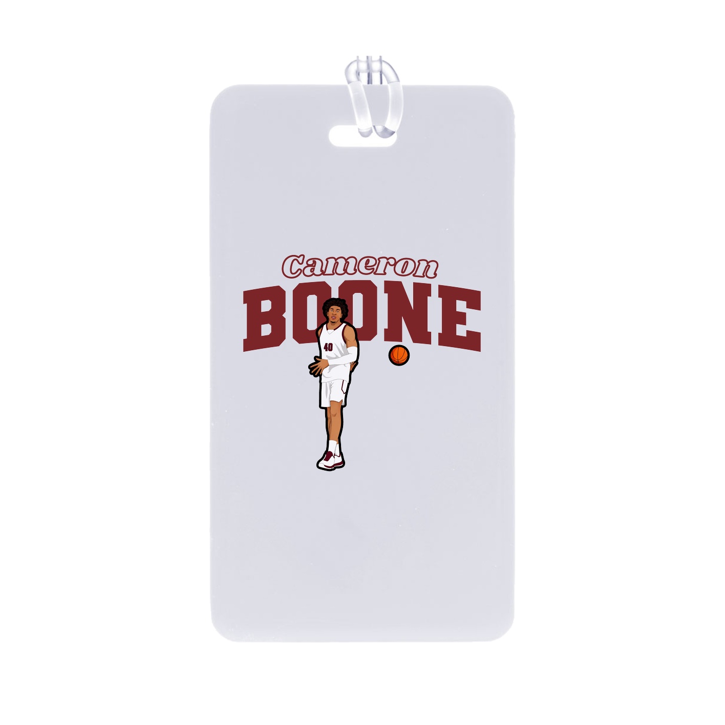 Bag Tag — Name Arch in Classic