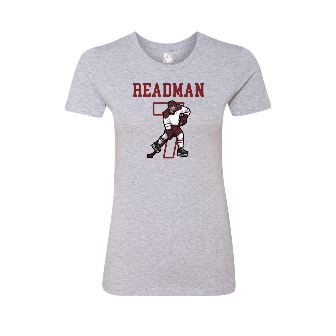 Fitted Women's Tee — Shirsey in Grey
