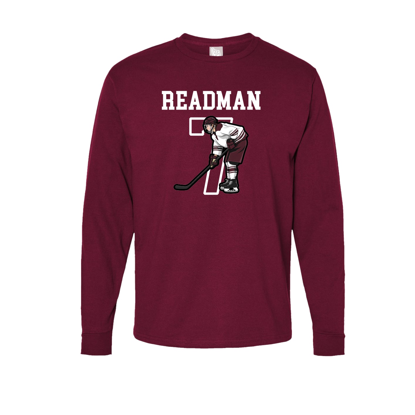 Long Sleeve Tee — Shirsey in Cardinal
