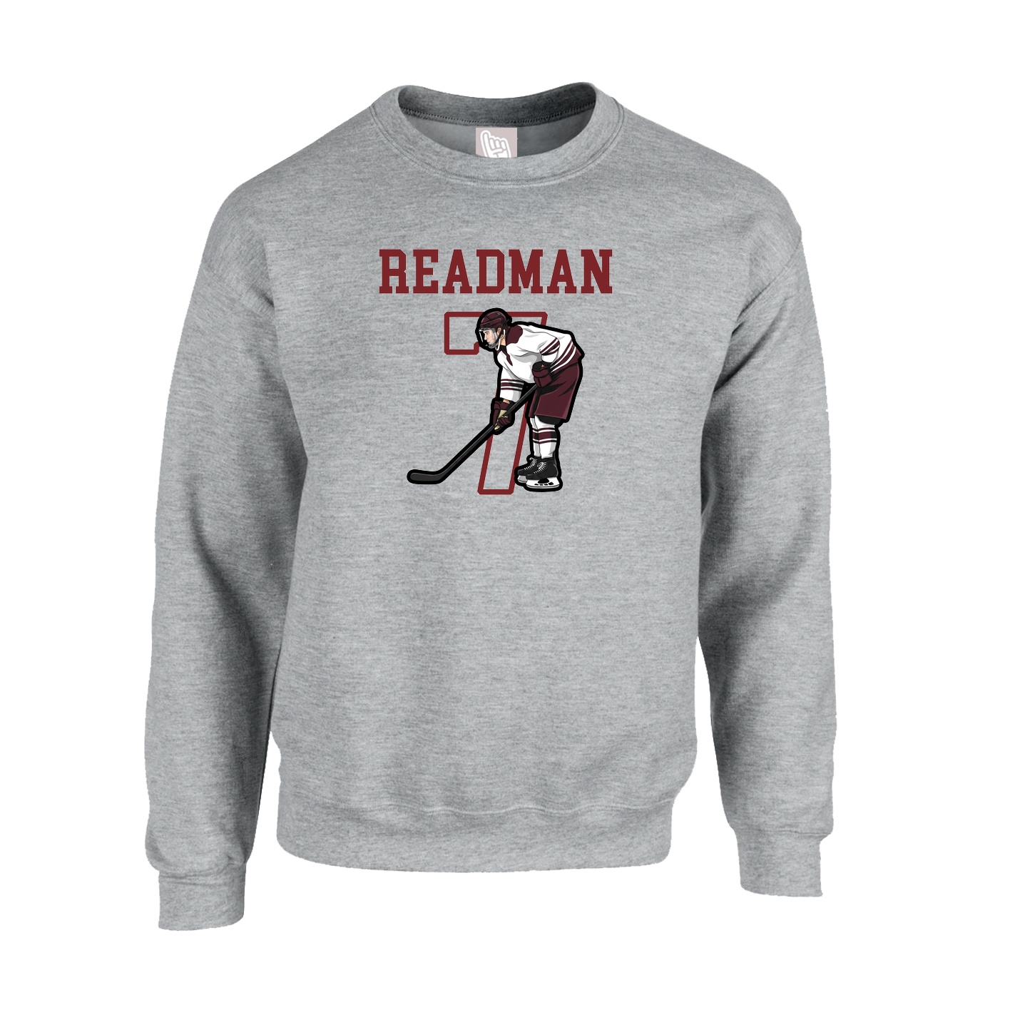 Fleece Crew — Shirsey in Grey